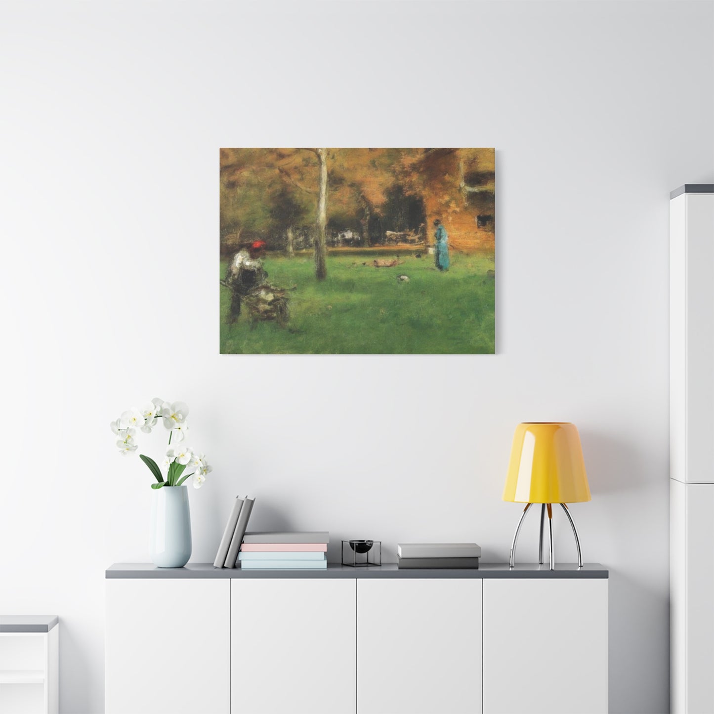 The Old Barn George Inness Wall Art & Canvas Prints