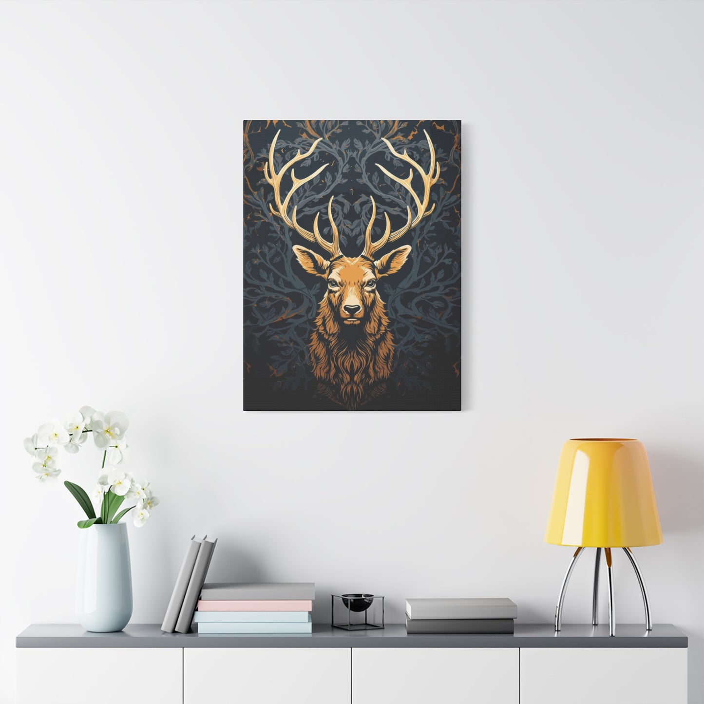 Deer Tattoo Wall Art & Canvas Prints