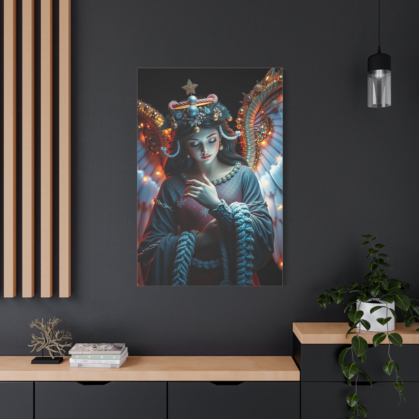 Christmas Angel Art Supreme Gallery Wall Art & Canvas Print