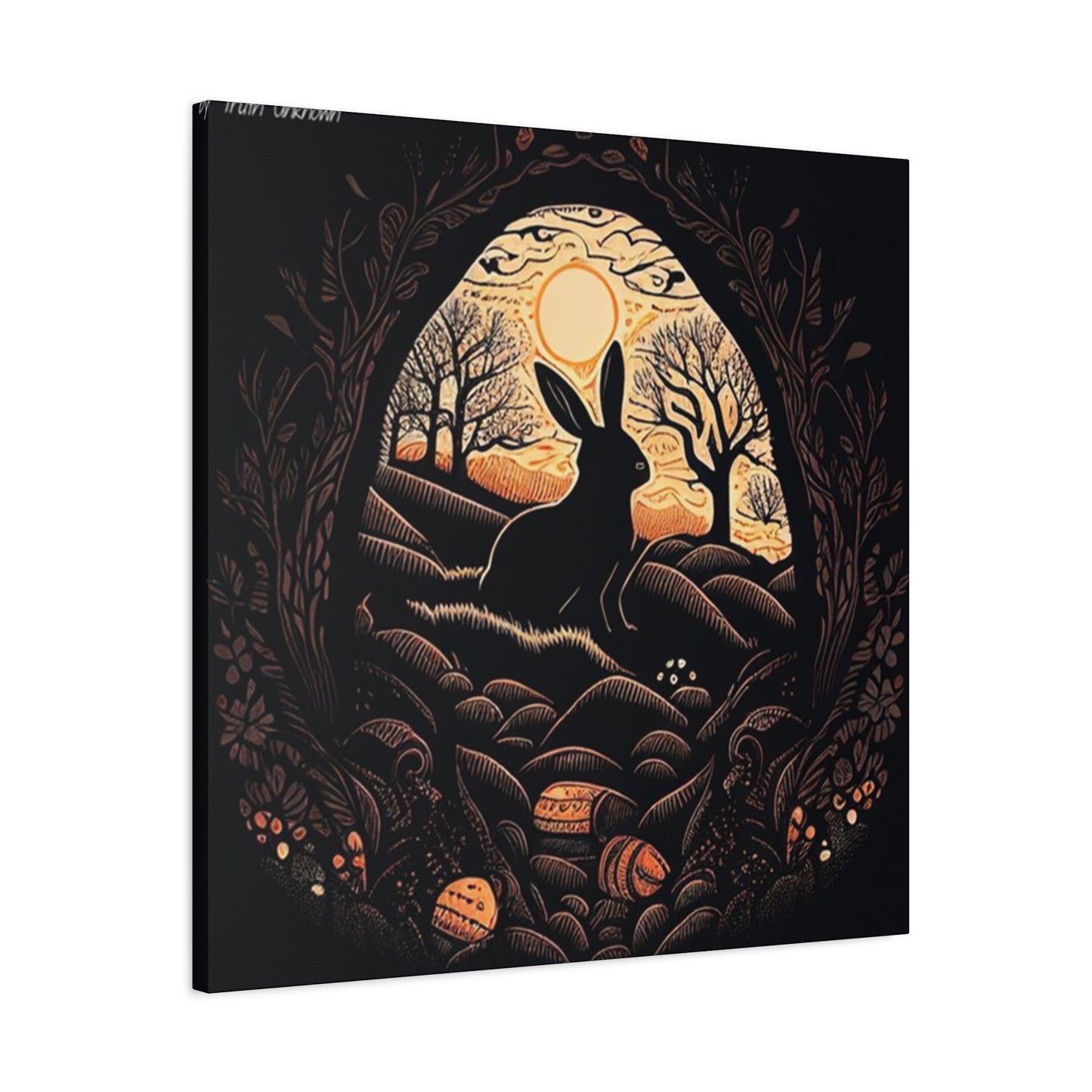 Dark Aura Rabbit Wall Art & Canvas Prints