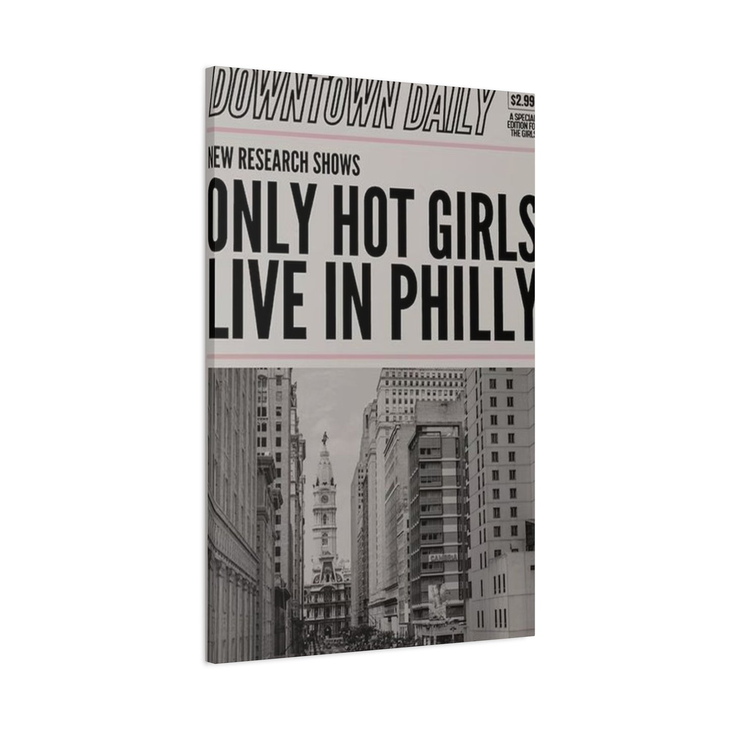 Vintage Newspaper Philadelphia Wall Art & Canvas Prints