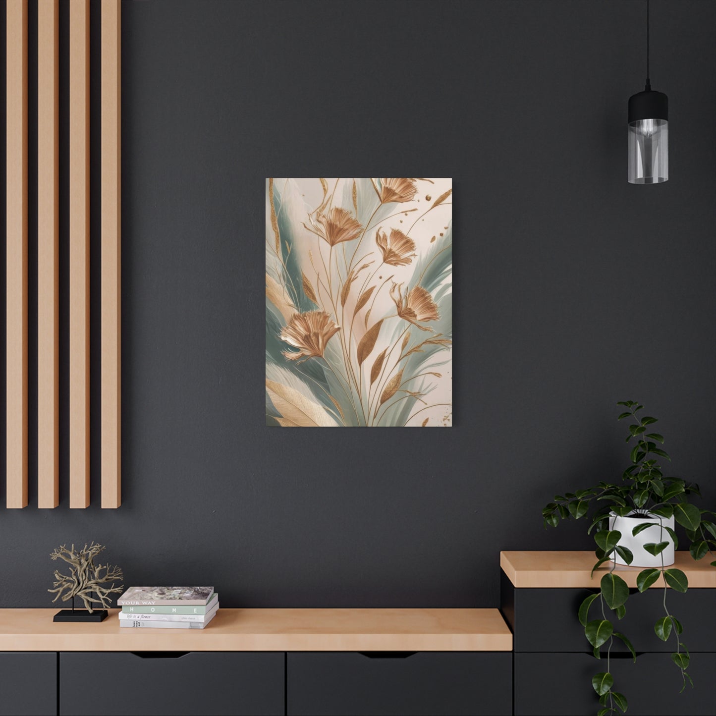 Plant Flower Leaves Earthy Wall Art & Canvas Prints