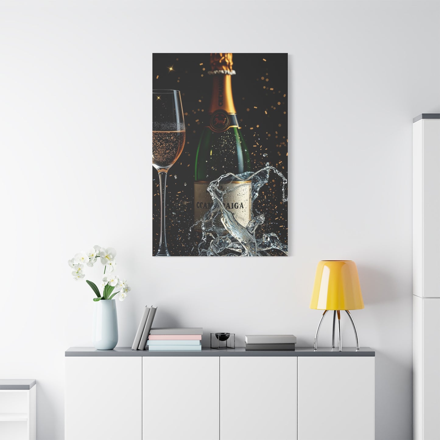 Champagne Art Supreme Gallery Wall Art & Canvas Print