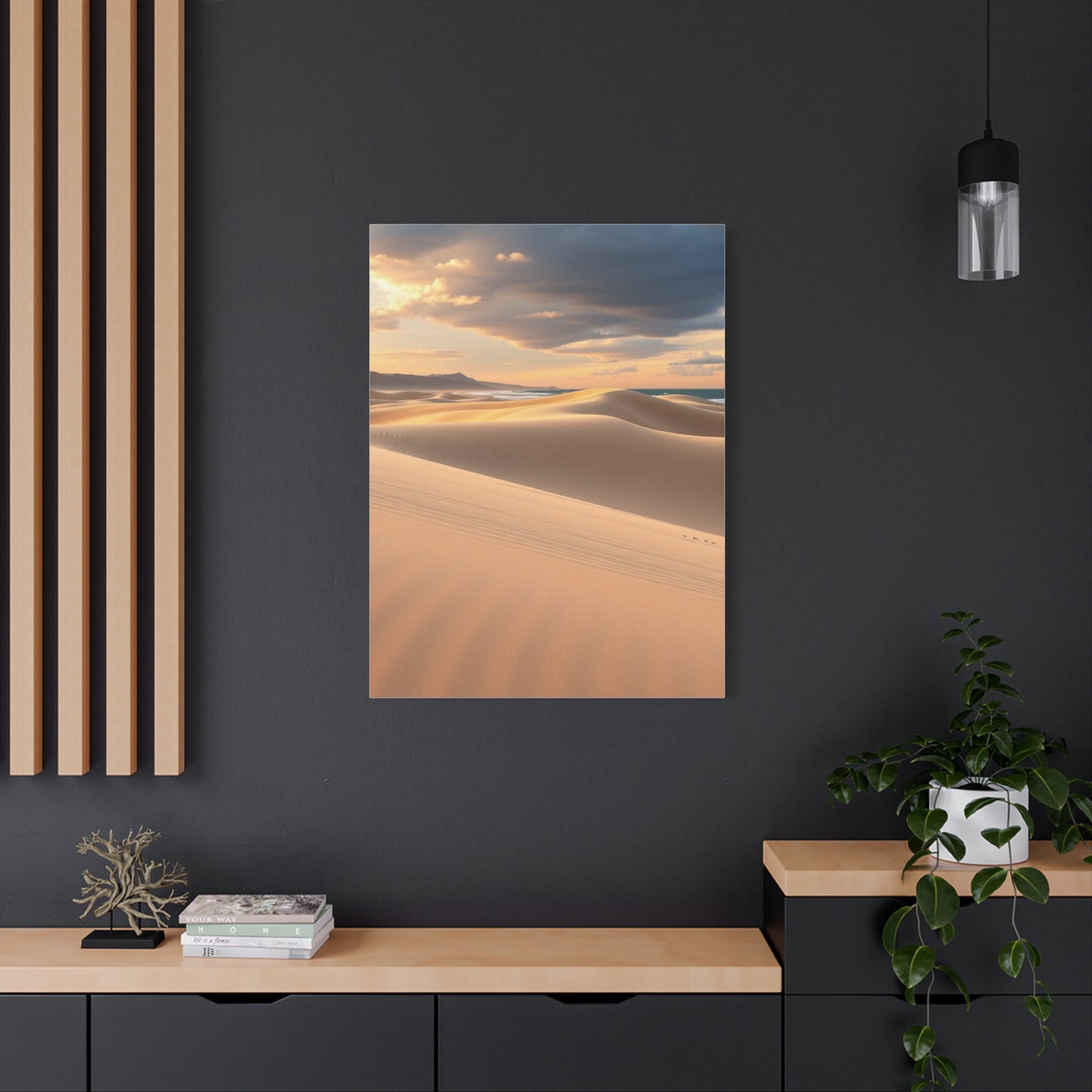 Coastal Sand Dunes Art Supreme Gallery Wall Art & Canvas Print