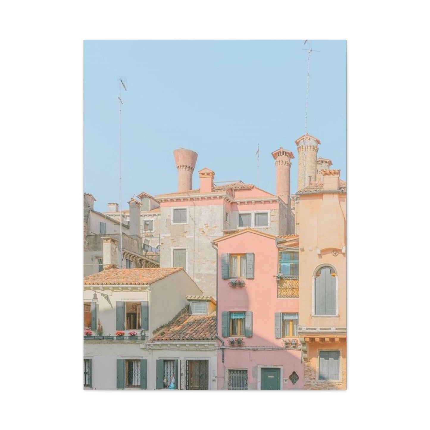 Colorful Houses Of Spain Wall Art & Canvas Prints