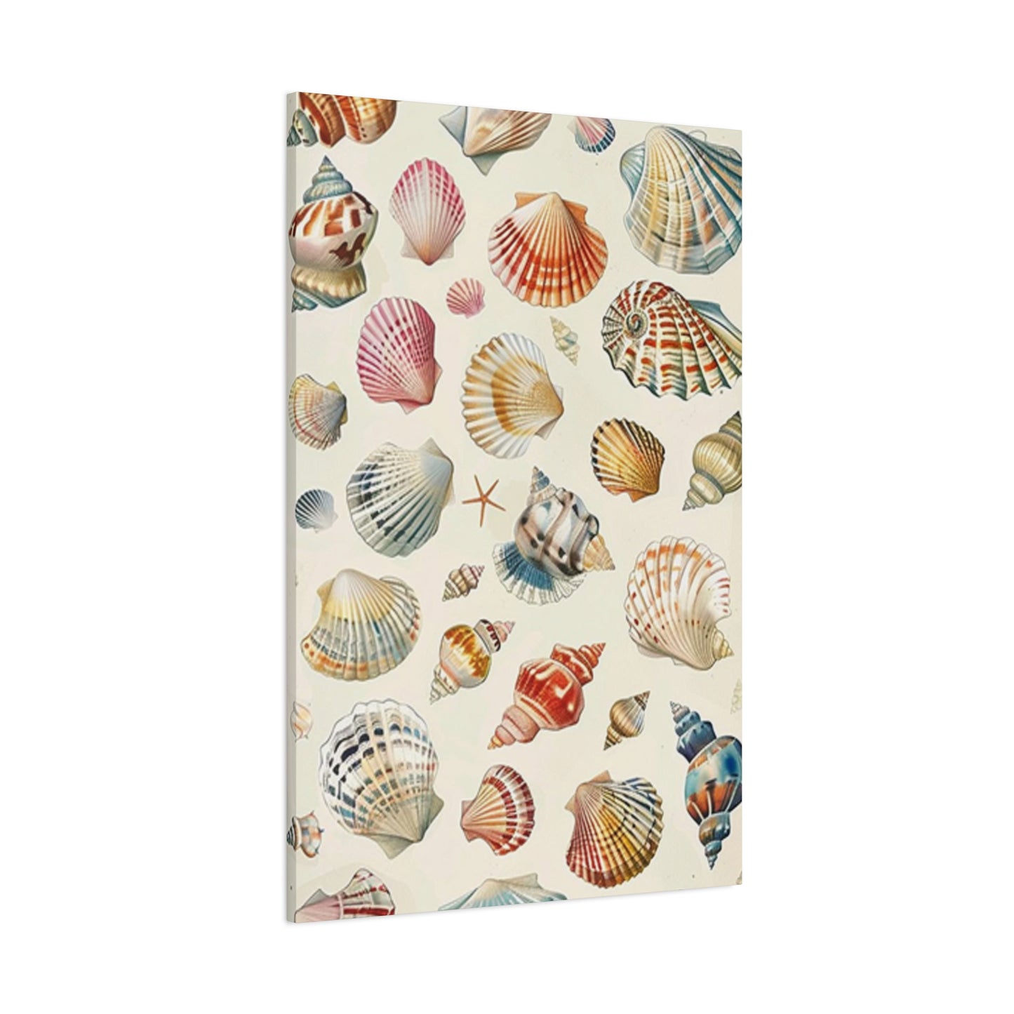 Colorful Shell Painting Wall Art & Canvas Prints