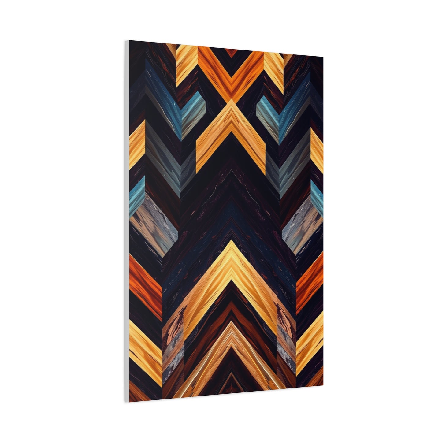 Vision Chevron Pattern Art Art Wall Art & Canvas Print
