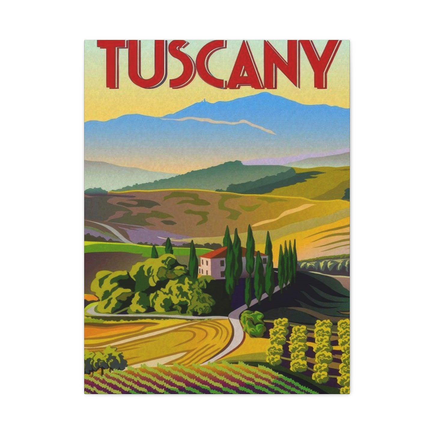 Tuscany Fields Italy Wall Art & Canvas Prints