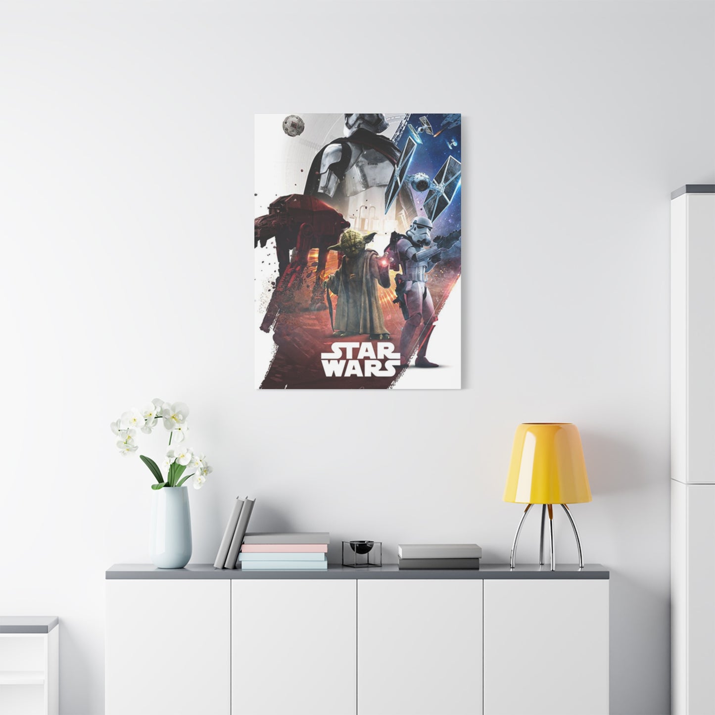 The Star War Poster Wall Art & Canvas Prints