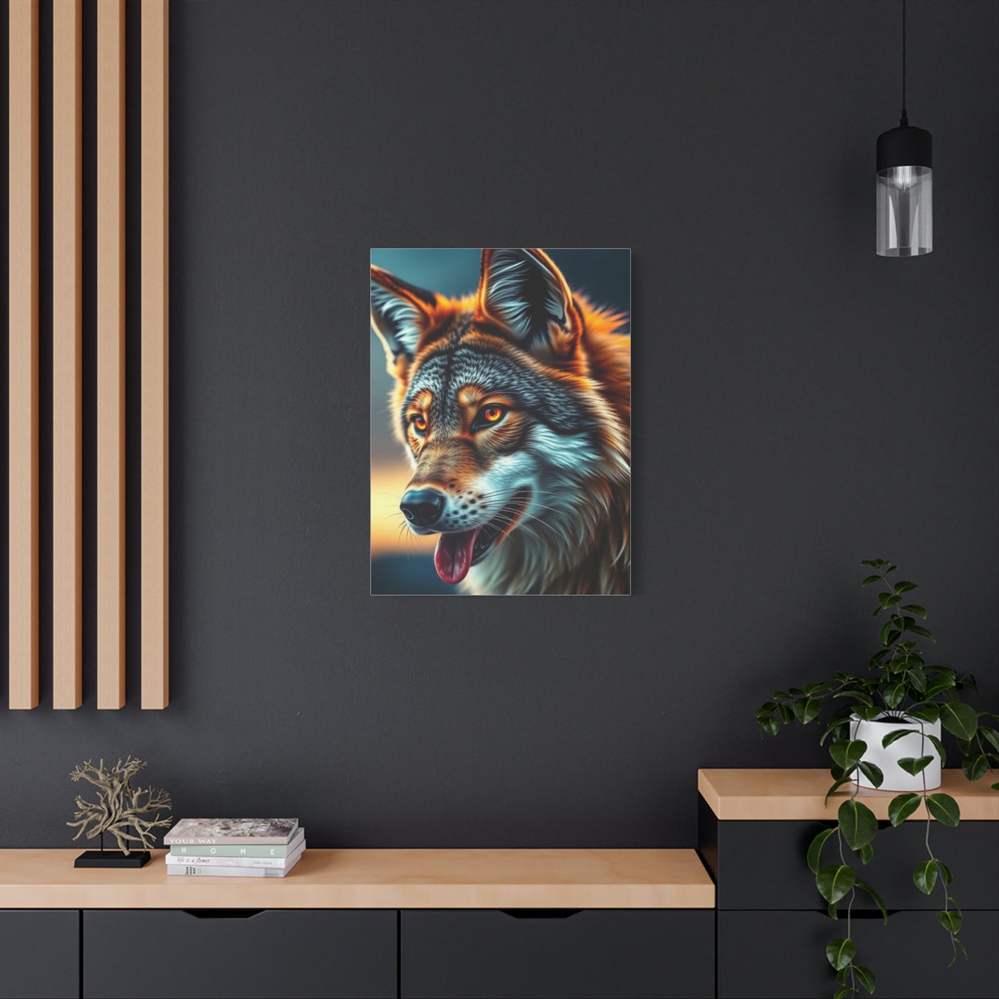 Elite Coyote Art Vision Wall Art & Canvas Print