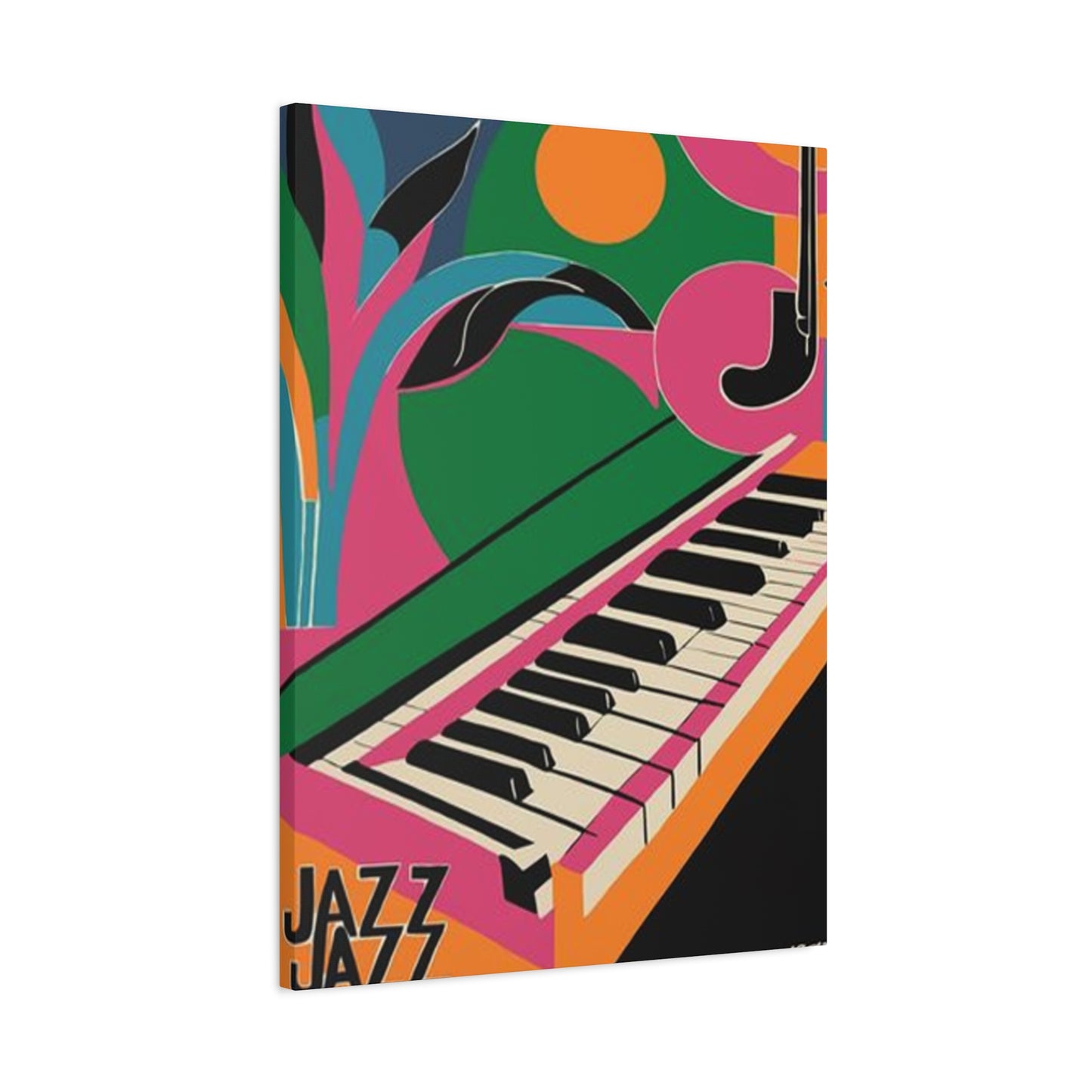 Colorful Jazz Poster Wall Art & Canvas Prints