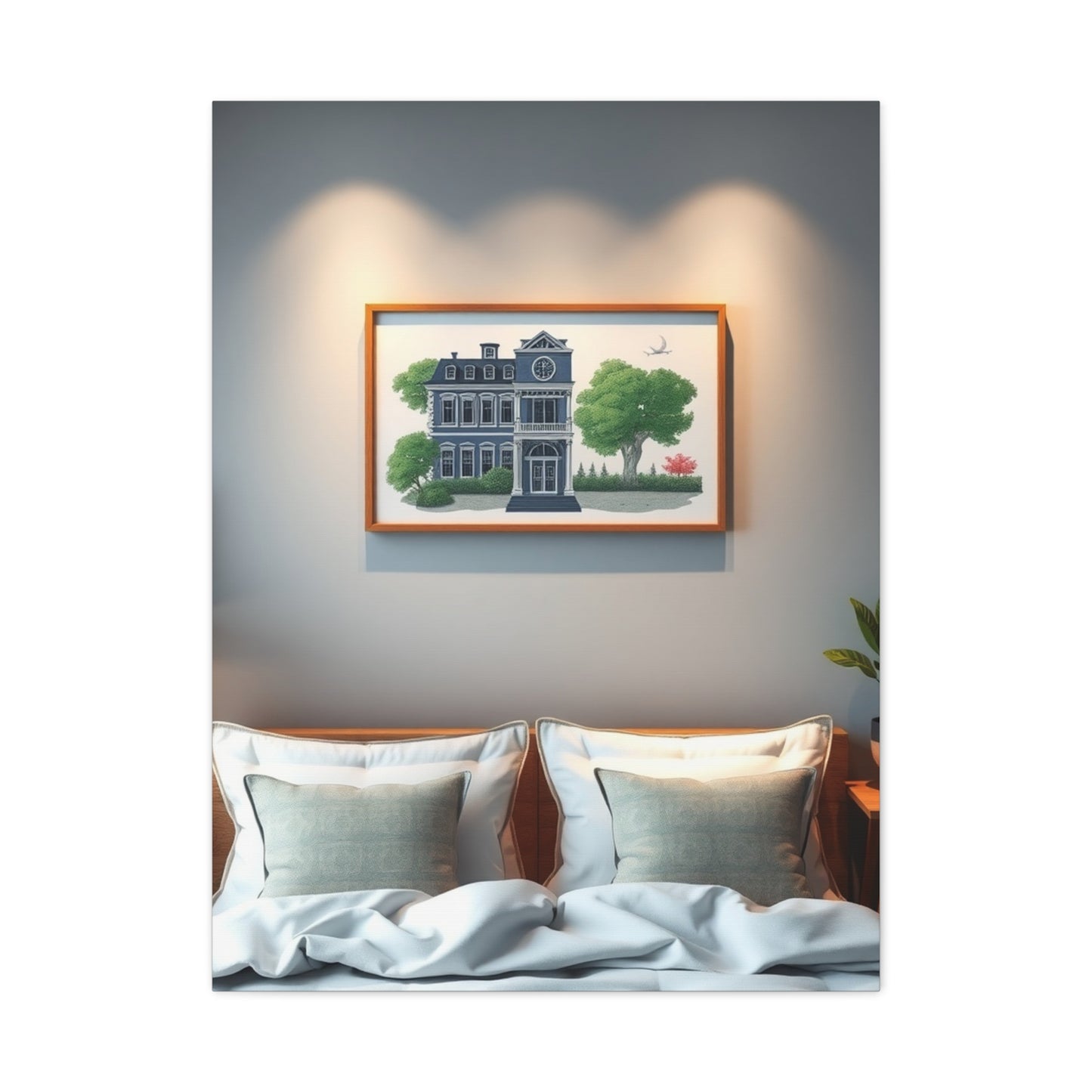 College Room Decor Art Refined Canvas Wall Art & Canvas Print
