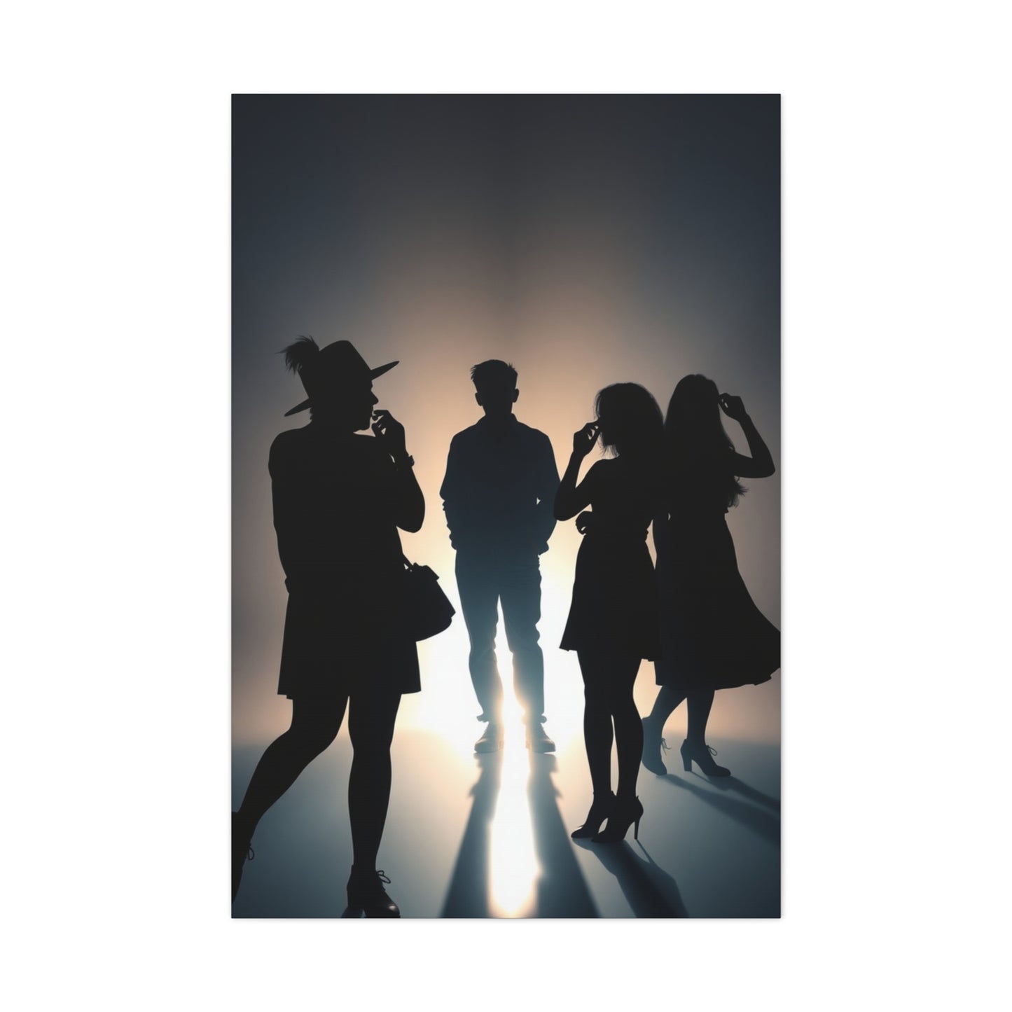 Collection Silhouettes Art Art Wall Art & Canvas Print