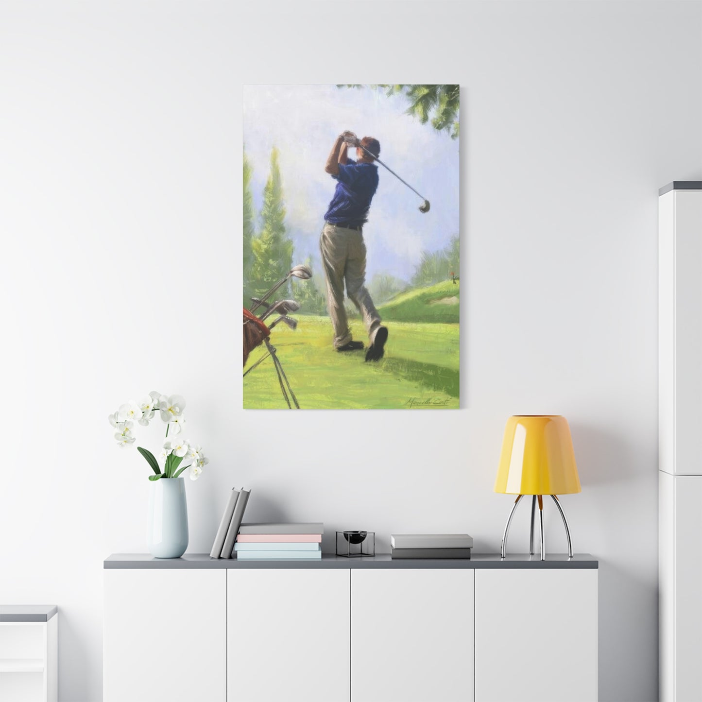 Golf Shot Wall Art & Canvas Prints