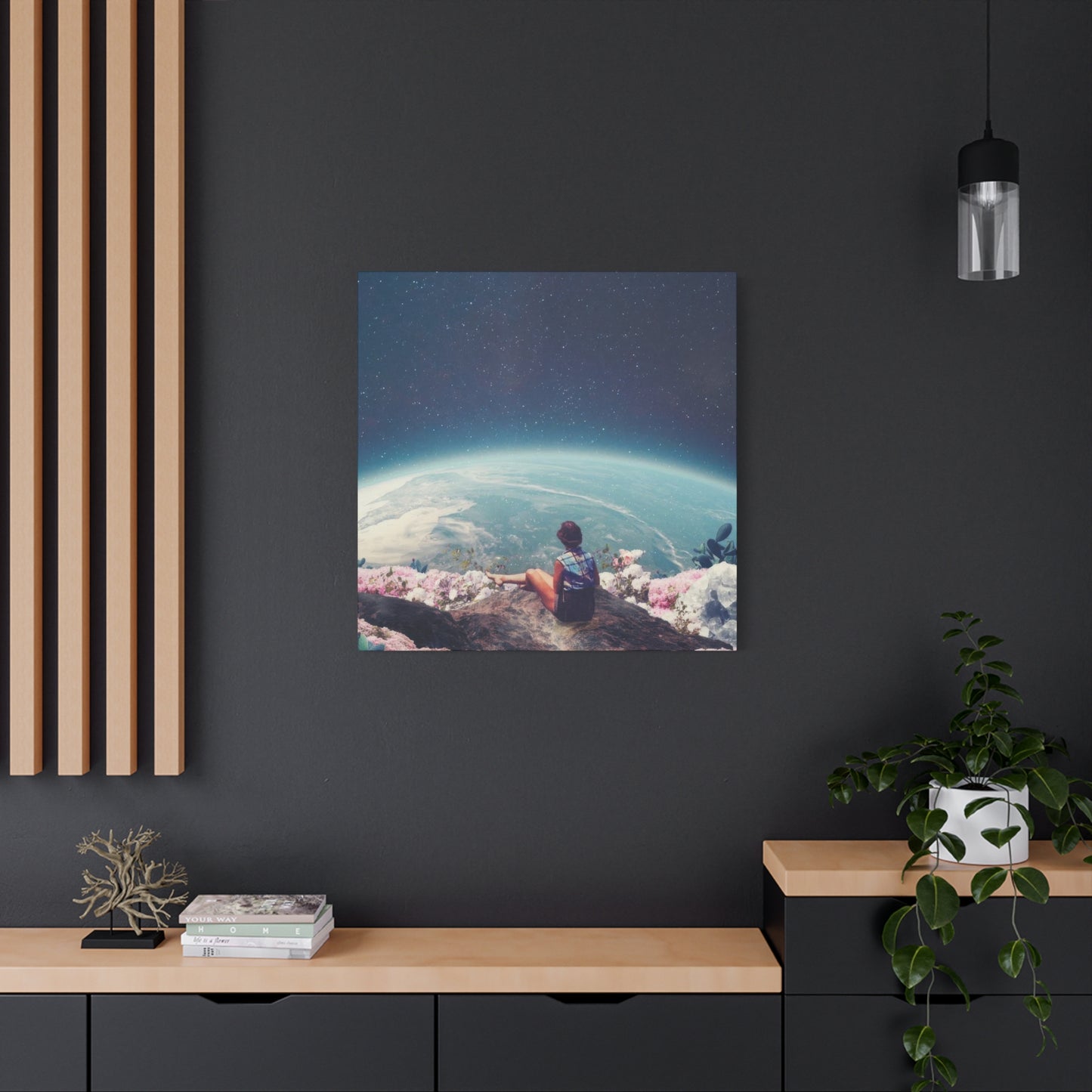 Frank Moth My World Changed When I Loved You Wall Art & Canvas Prints