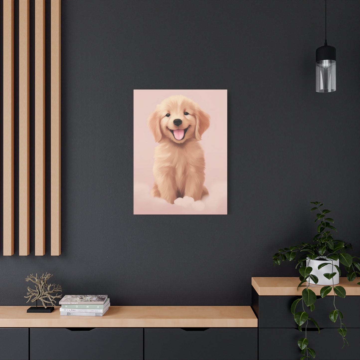 Happy Labrador Pup Wall Art & Canvas Prints