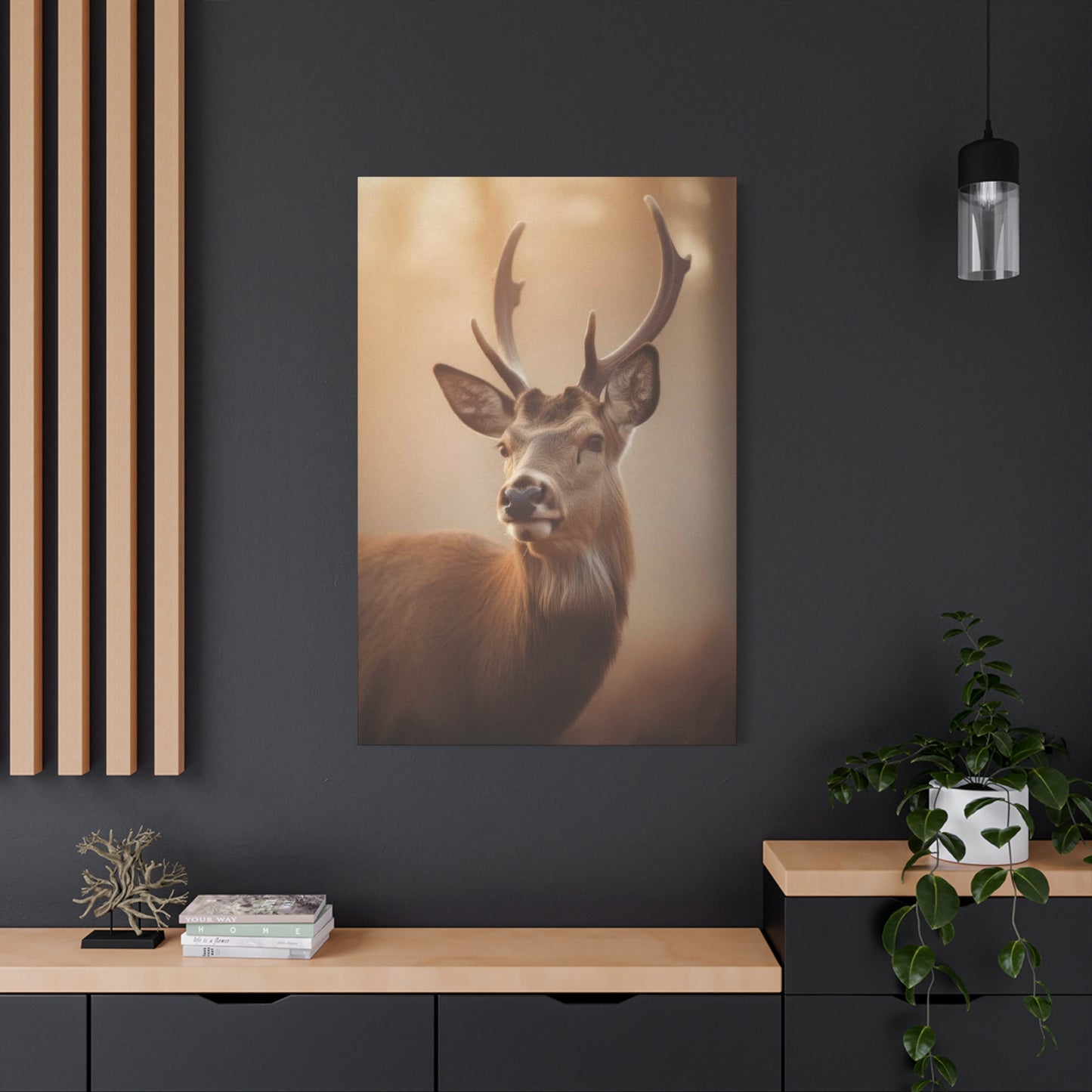 Deer Portrait Wall Art & Canvas Prints