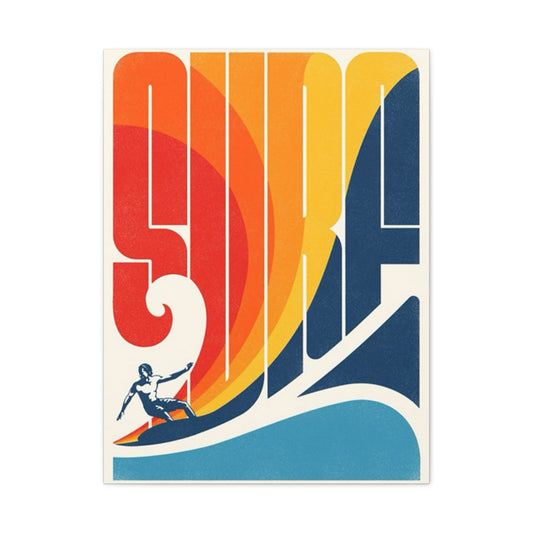 Surf Poster Wall Art & Canvas Prints