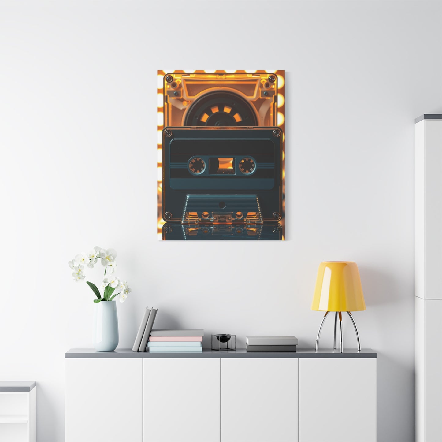 Vision Cassette Tapes Art Art Wall Art & Canvas Print