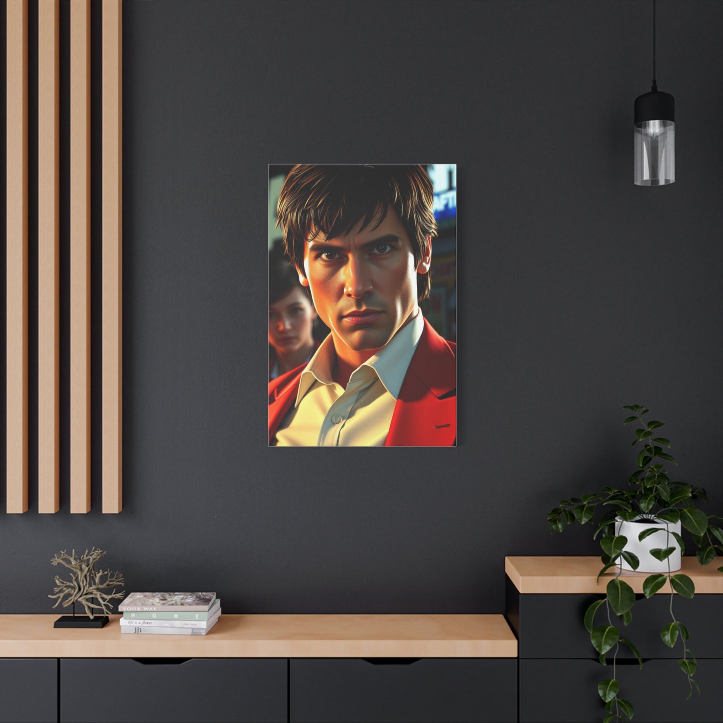 Elite Pulp Fiction Character Art Vision Wall Art & Canvas Print