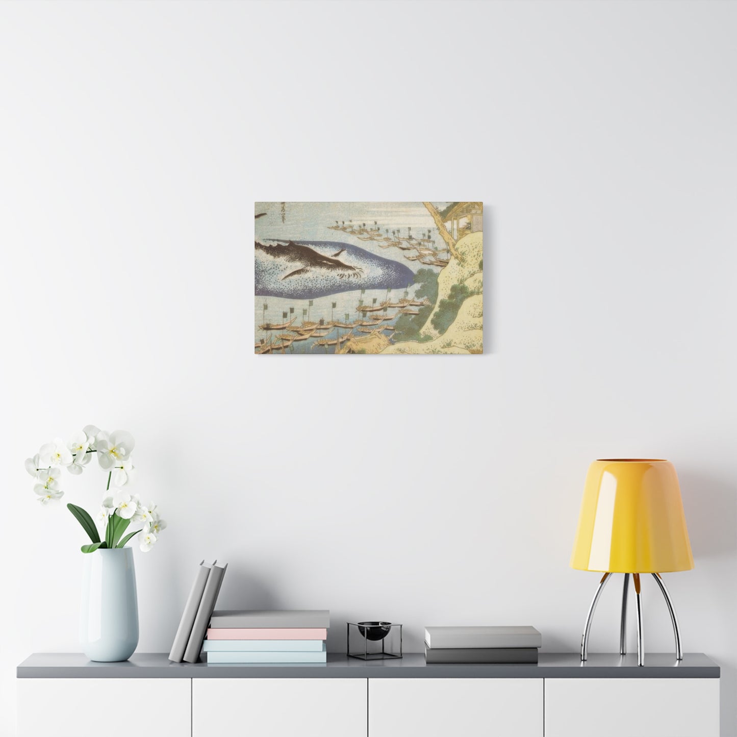 Katsushika Hokusai Whalling Off The Goto Islands Wall Art & Canvas Prints