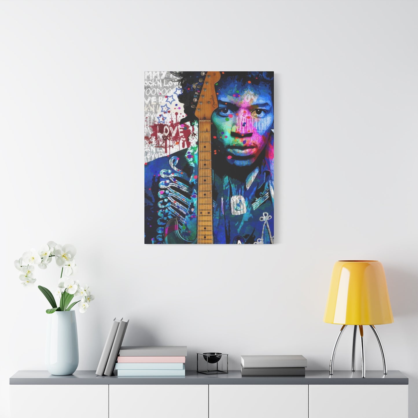 Jimi Hendrix 12 Wall Art & Canvas Prints