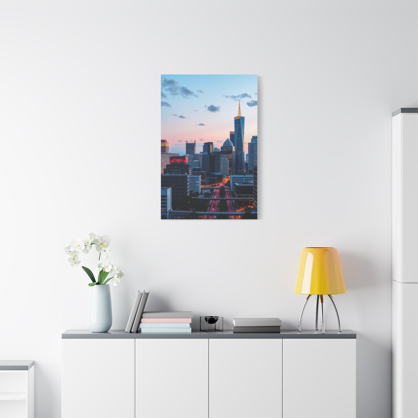 Collection Houston Skylines Art Art Wall Art & Canvas Print
