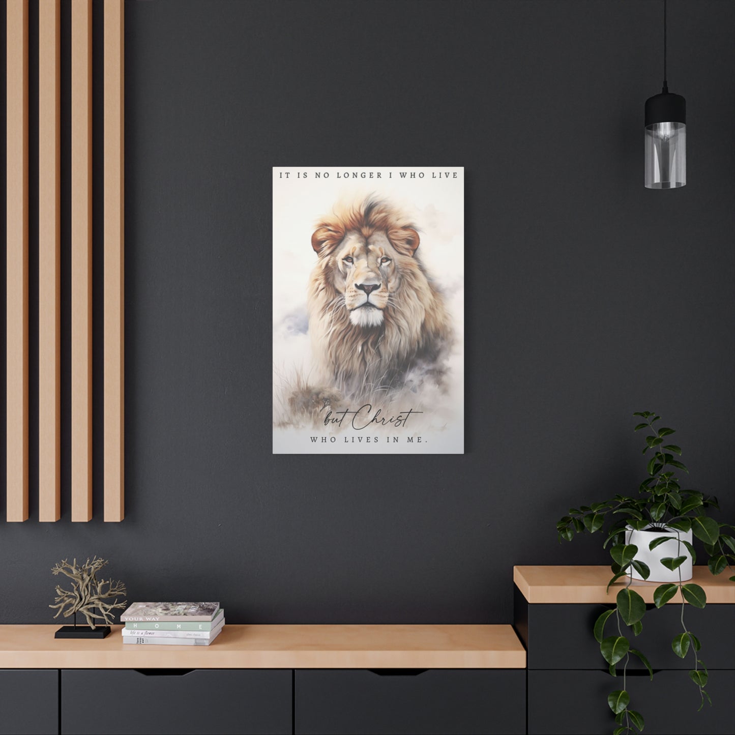 It Is No Longer I Who Live Wall Art & Canvas Prints