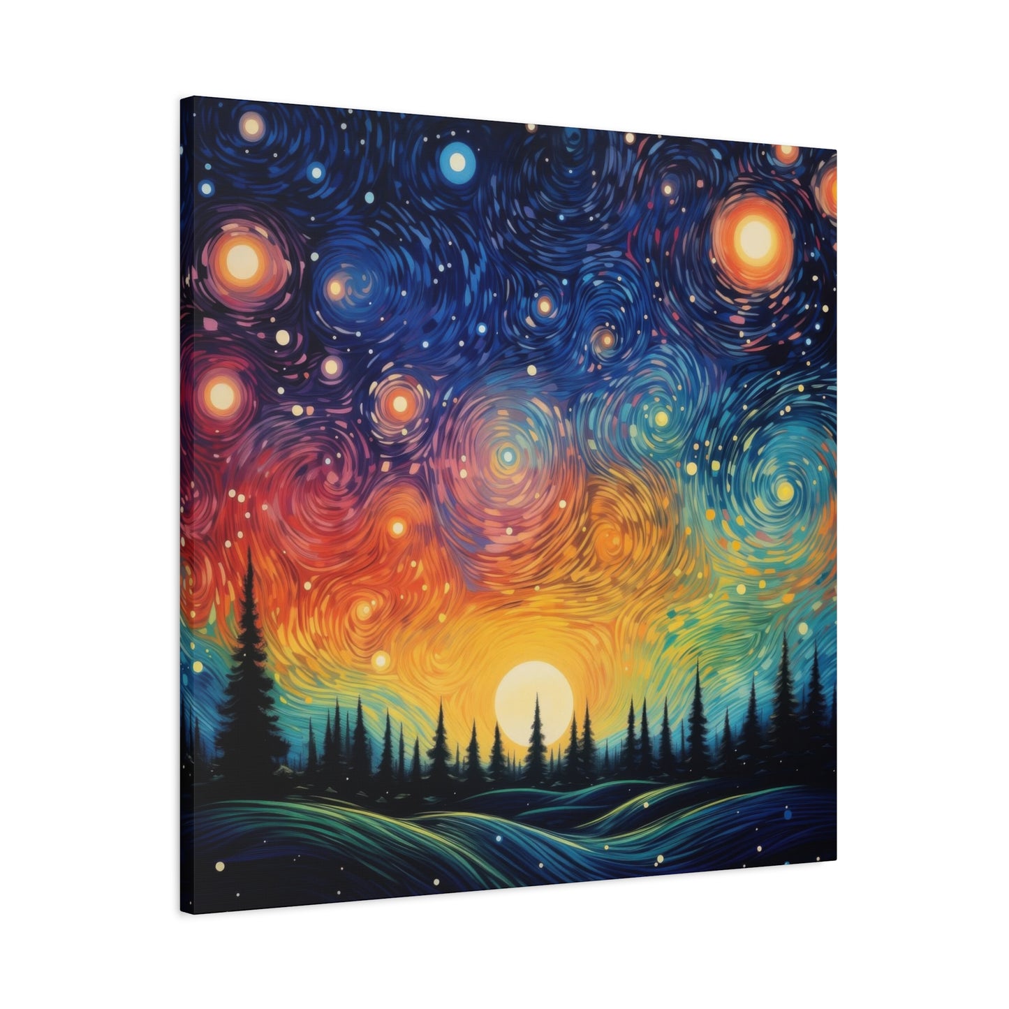 Twirly Sky Fresh Wall Art & Canvas Prints
