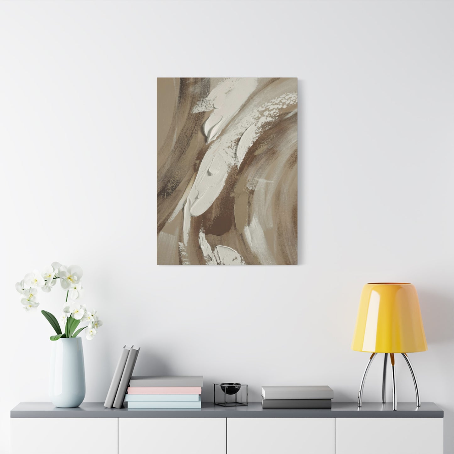 Swirling Abstract Earthy Wall Art & Canvas Prints