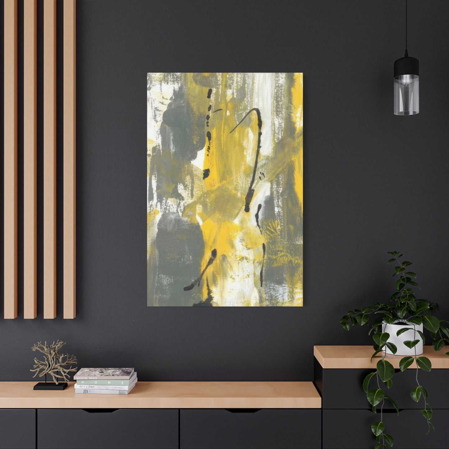 Joyce Combs Grey Movement 2 Wall Art & Canvas Prints