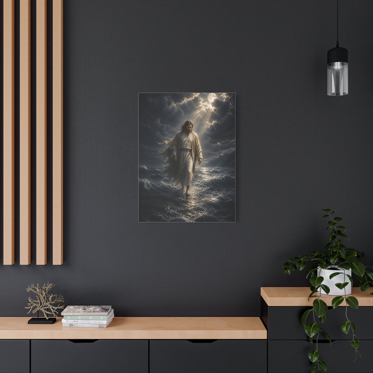 Jesus Walking on Water Wall Art & Canvas Print