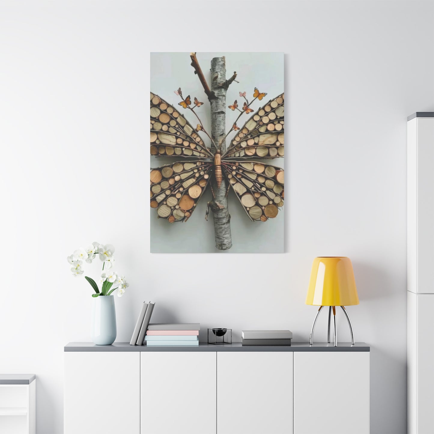 Driftwood Butterfly Wall Art & Canvas Prints