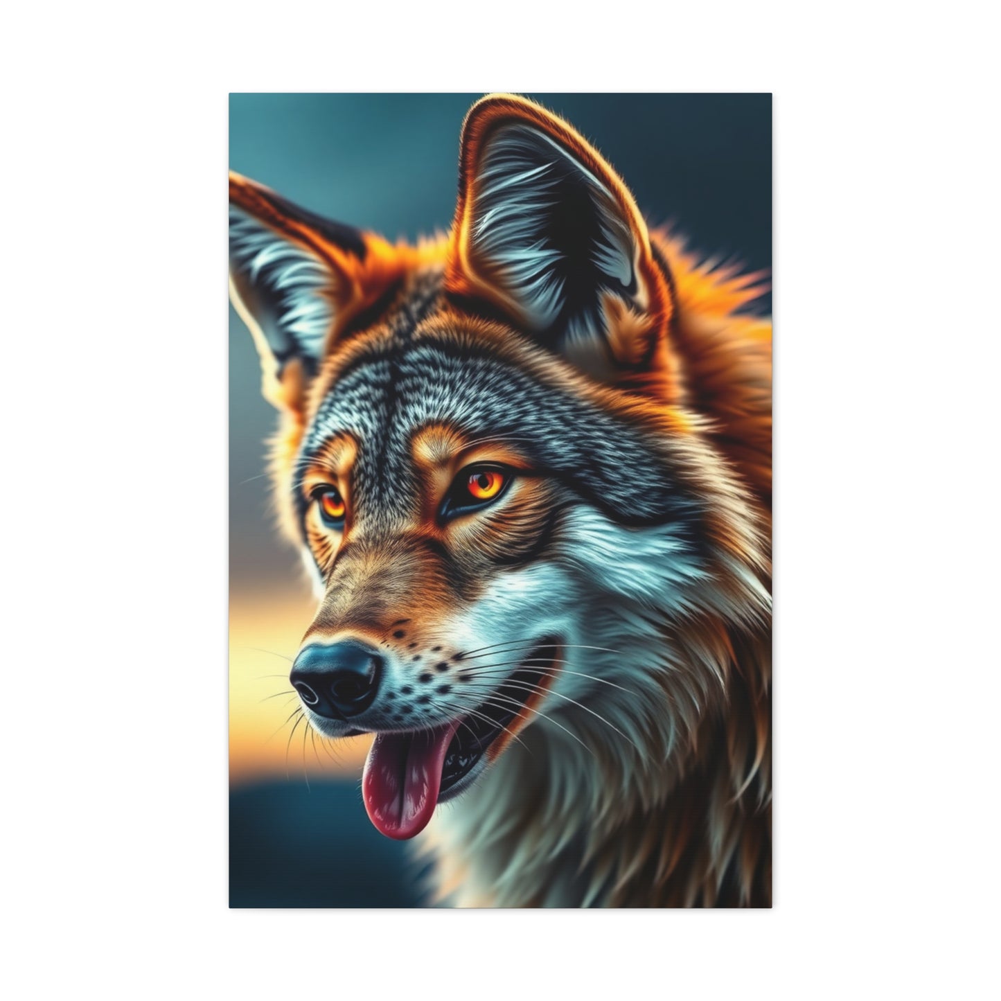 Elite Coyote Art Vision Wall Art & Canvas Print