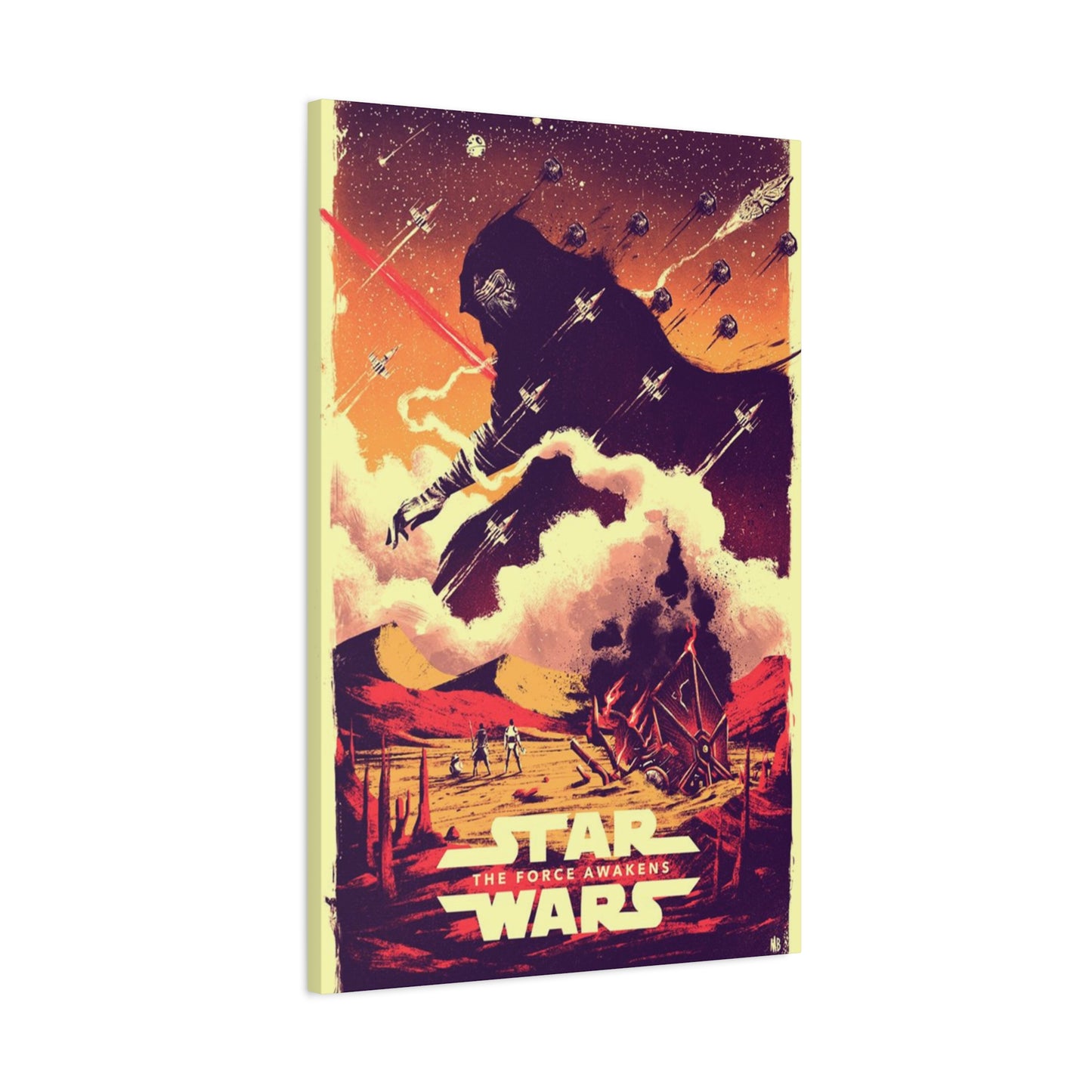 The Force Awaken Poster Wall Art & Canvas Prints