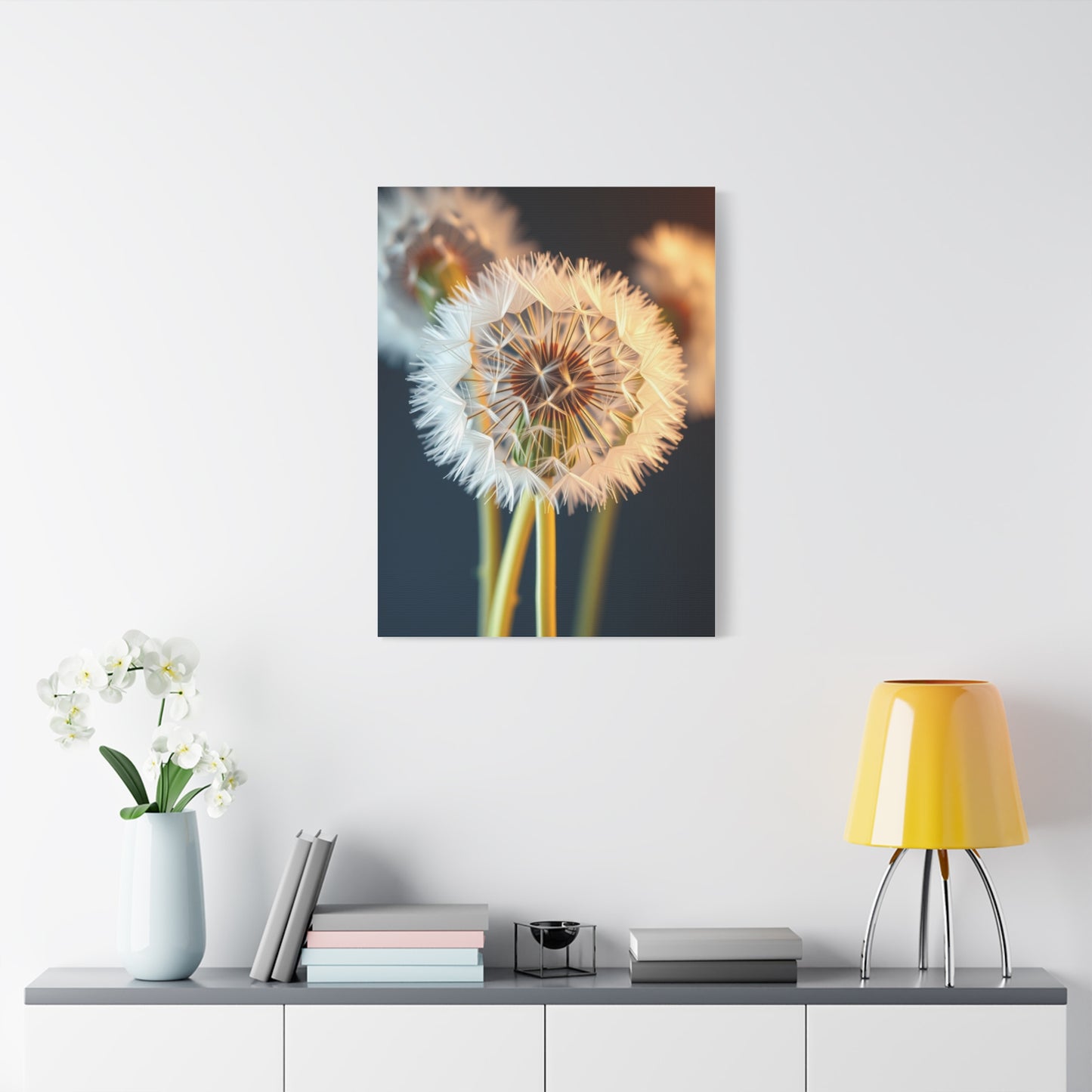 Dandelion Flower Art Luxury Canvas Wall Art & Canvas Print
