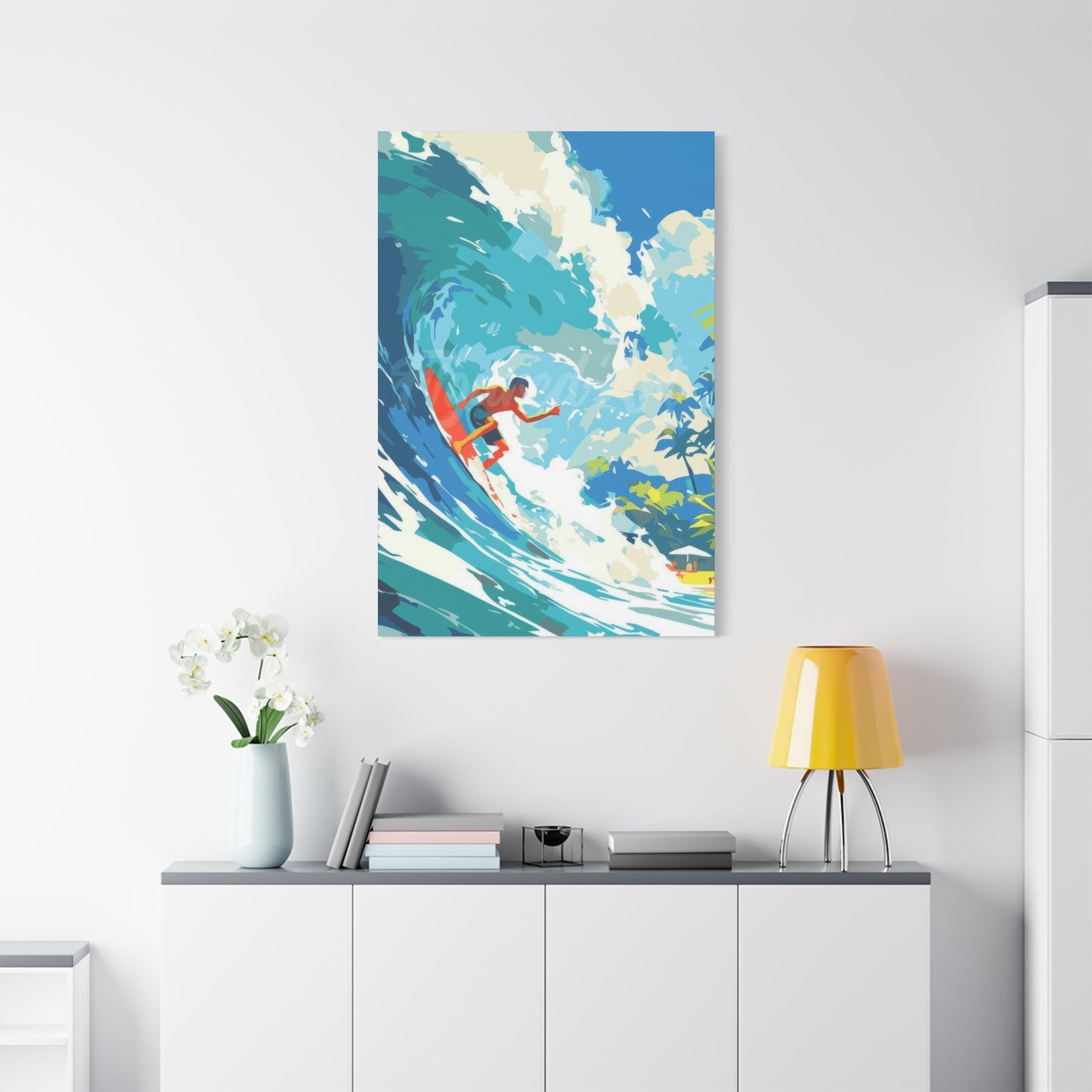 Hawaii Surfing Wall Art & Canvas Prints