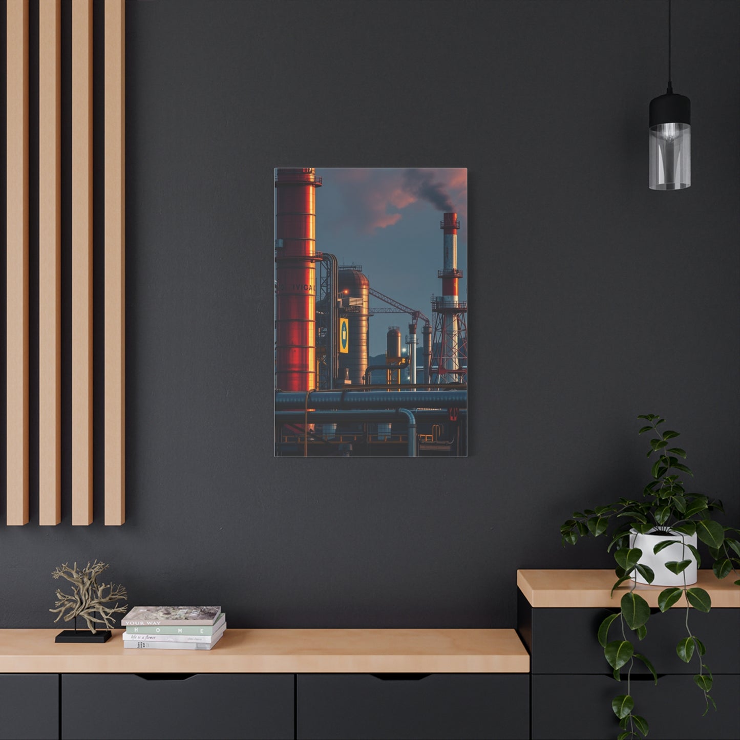 Industrial Art Refined Canvas Wall Art & Canvas Print