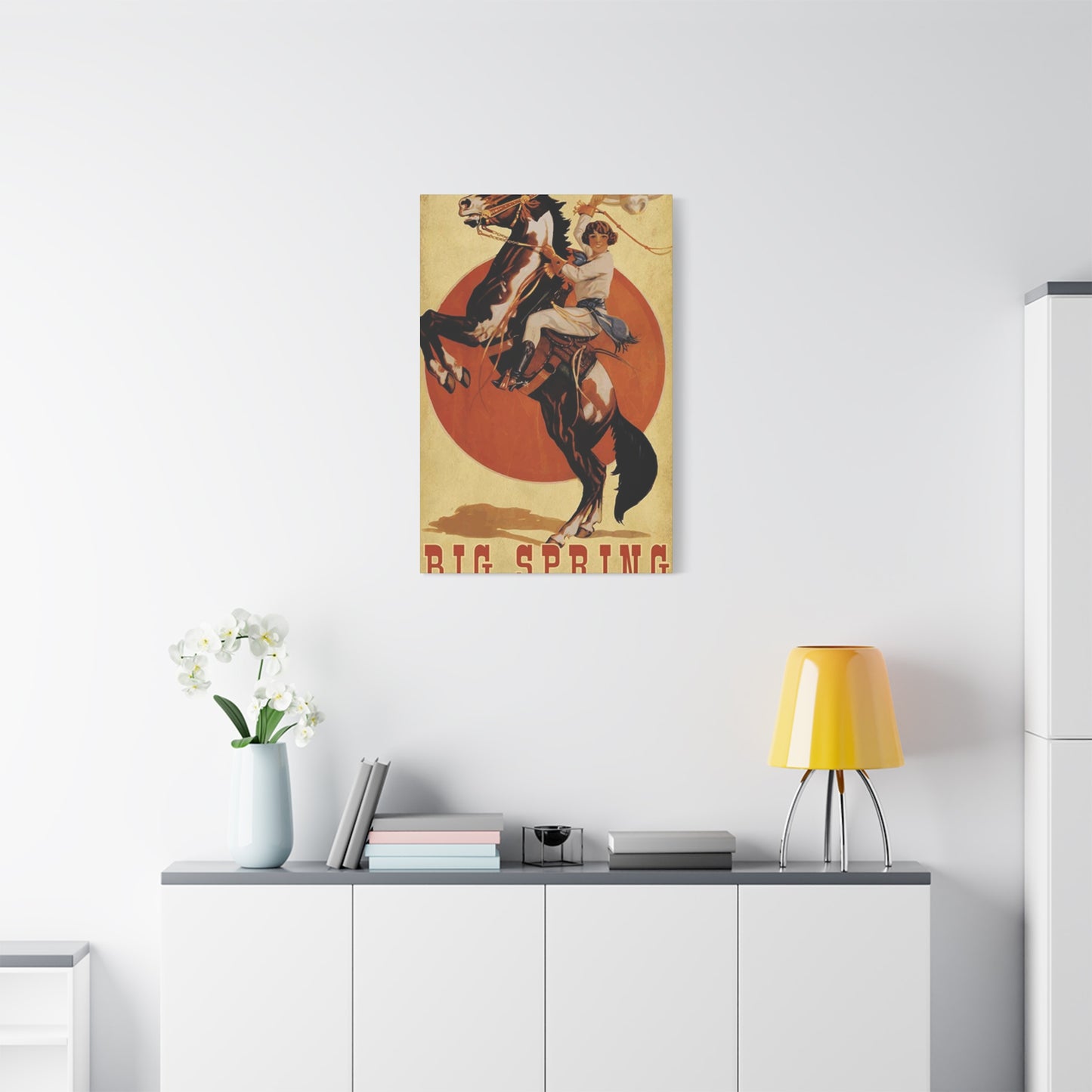 Girl Riding Horse Poster Wall Art & Canvas Prints
