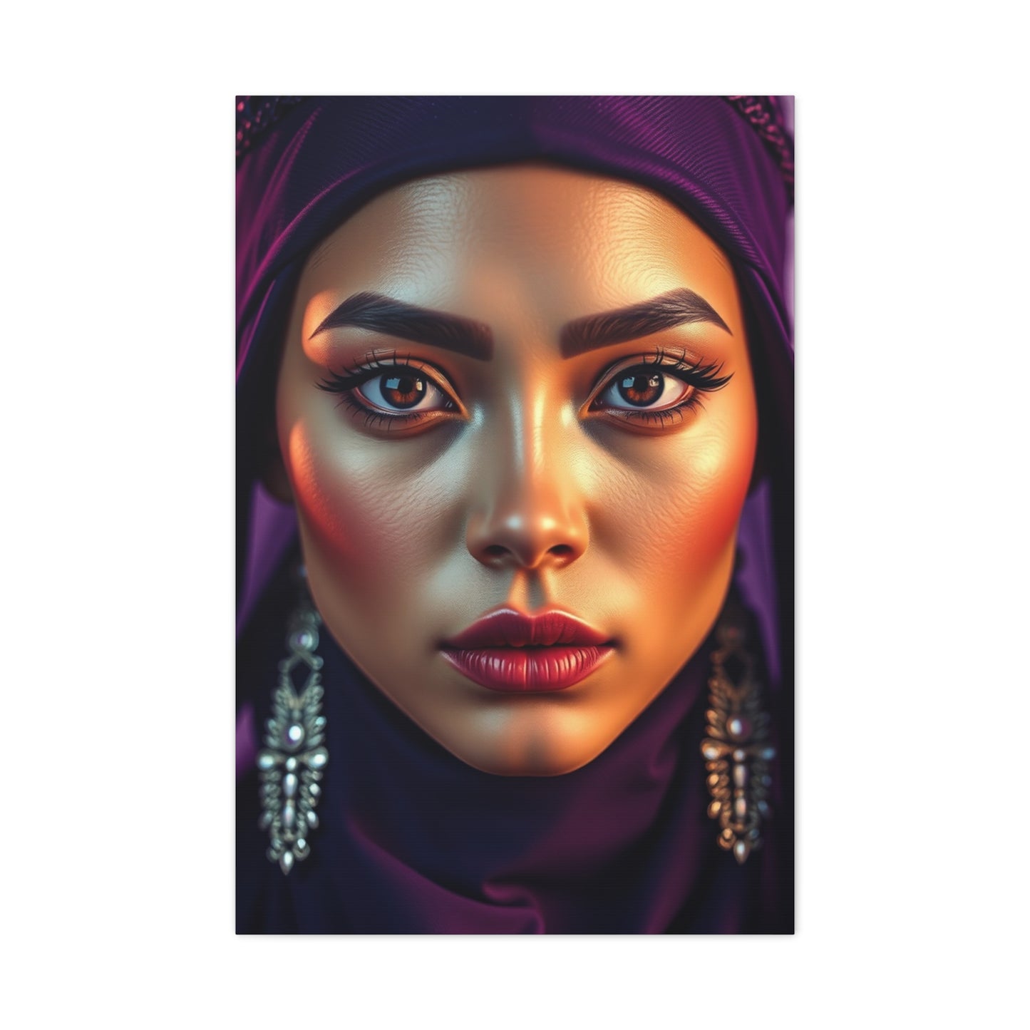 Violet Reverie Canvas