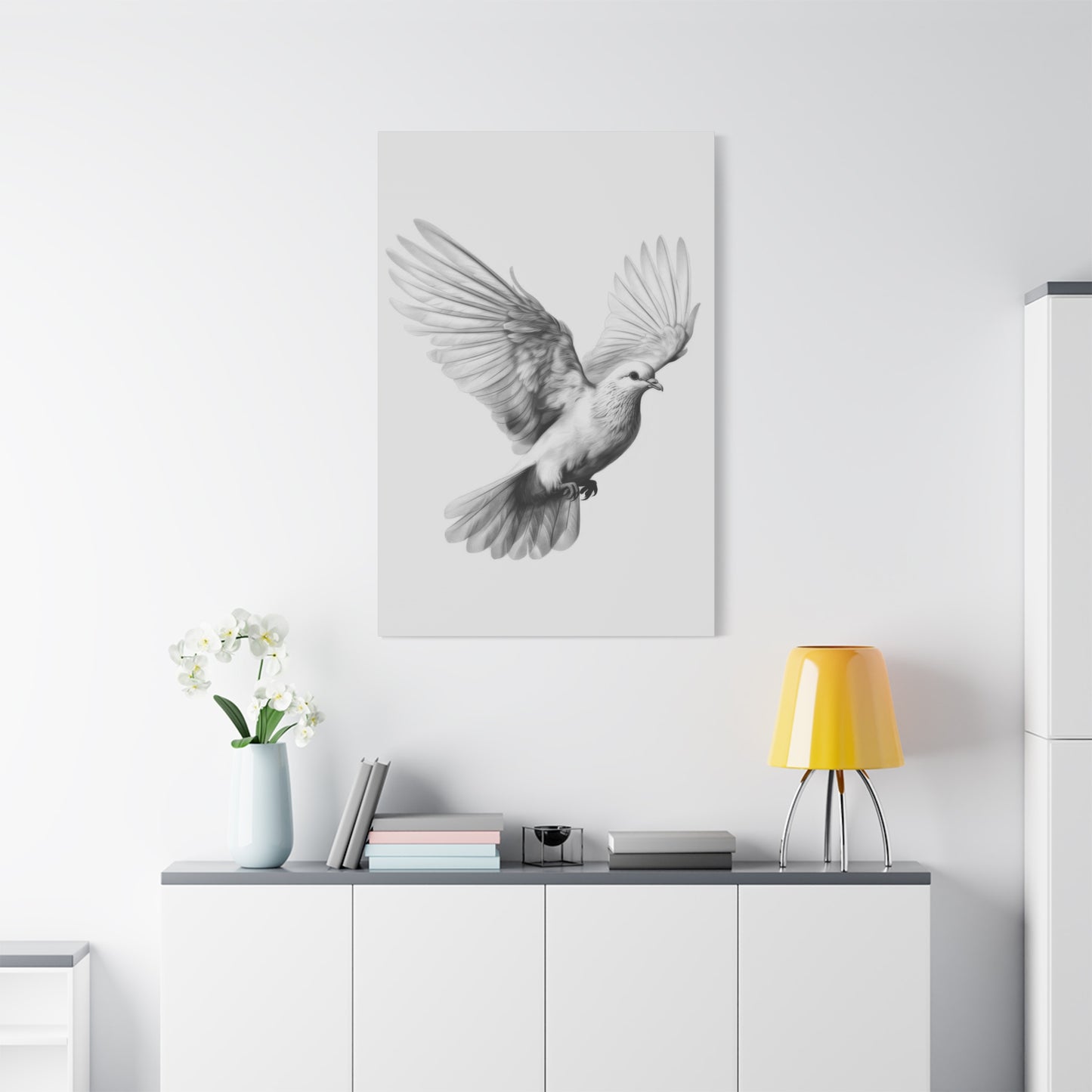 Dove Grey Wall Art & Canvas Prints