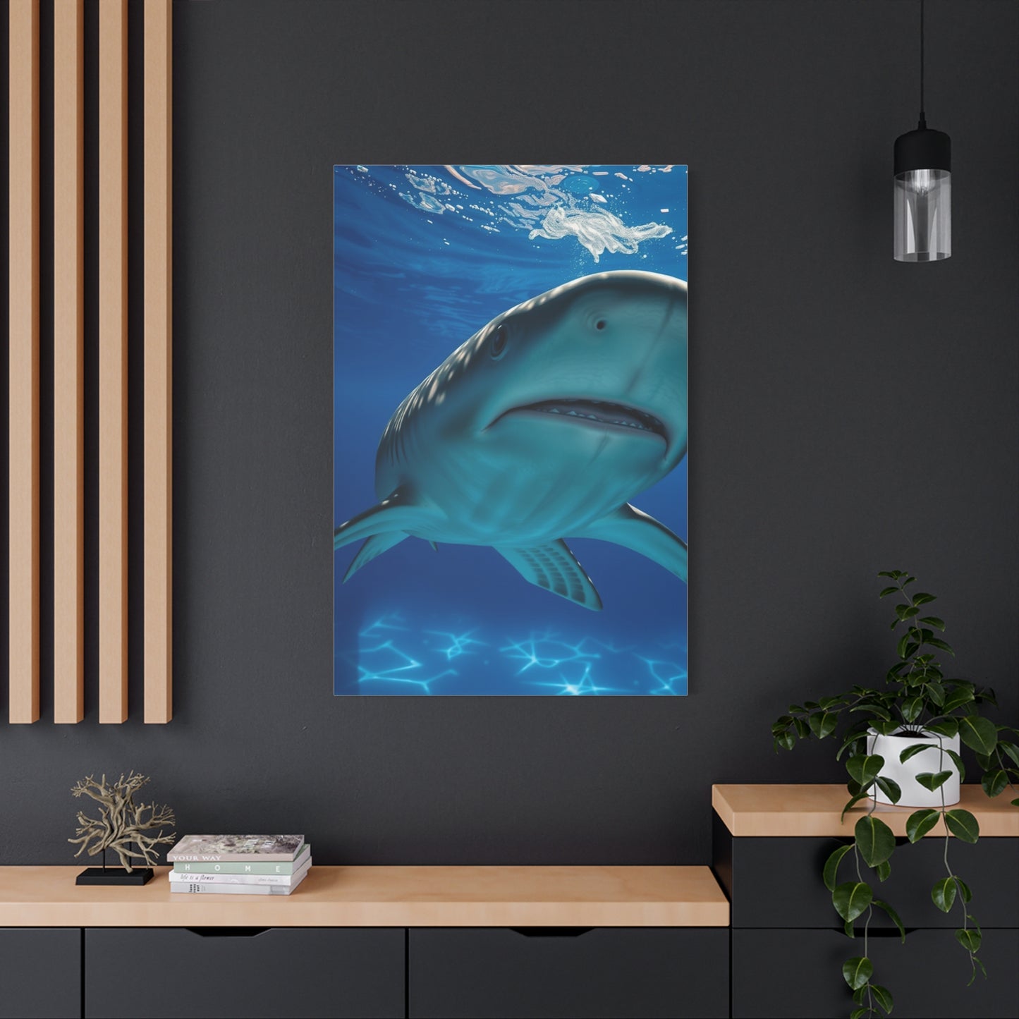 Whale Shark Art Supreme Gallery Wall Art & Canvas Print