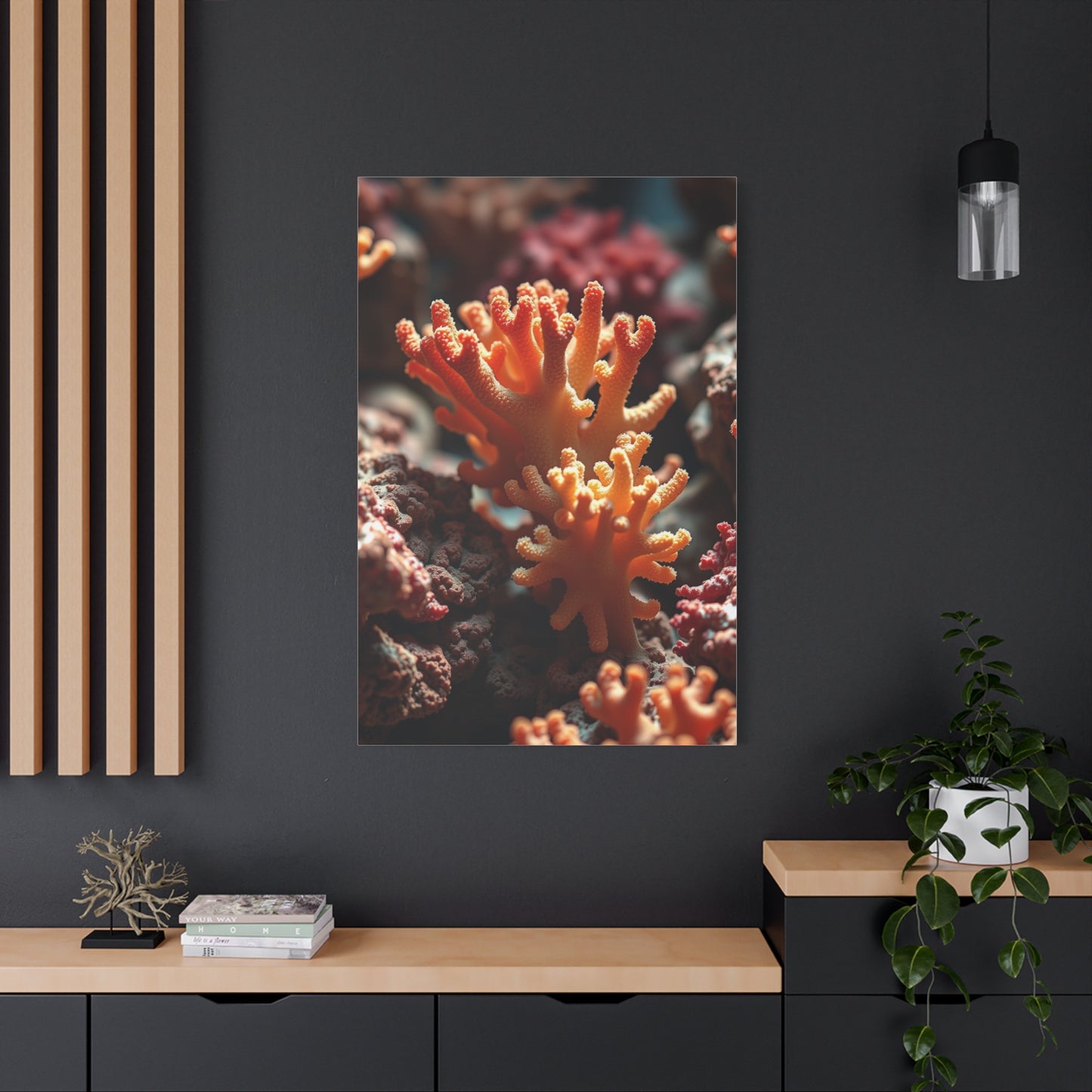 Coral Art Supreme Gallery Wall Art & Canvas Print