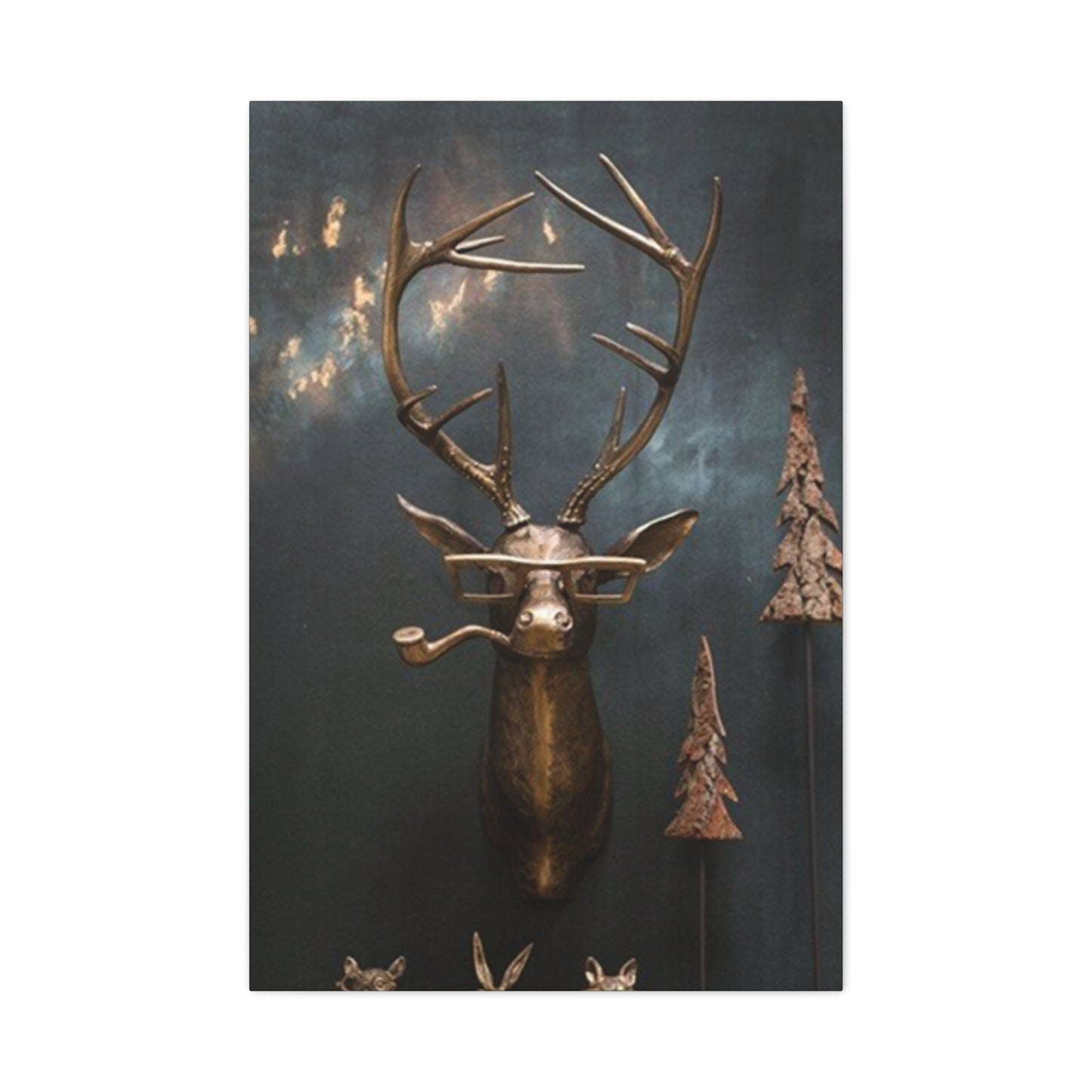 Cool Savage Reindeer Wall Art & Canvas Prints