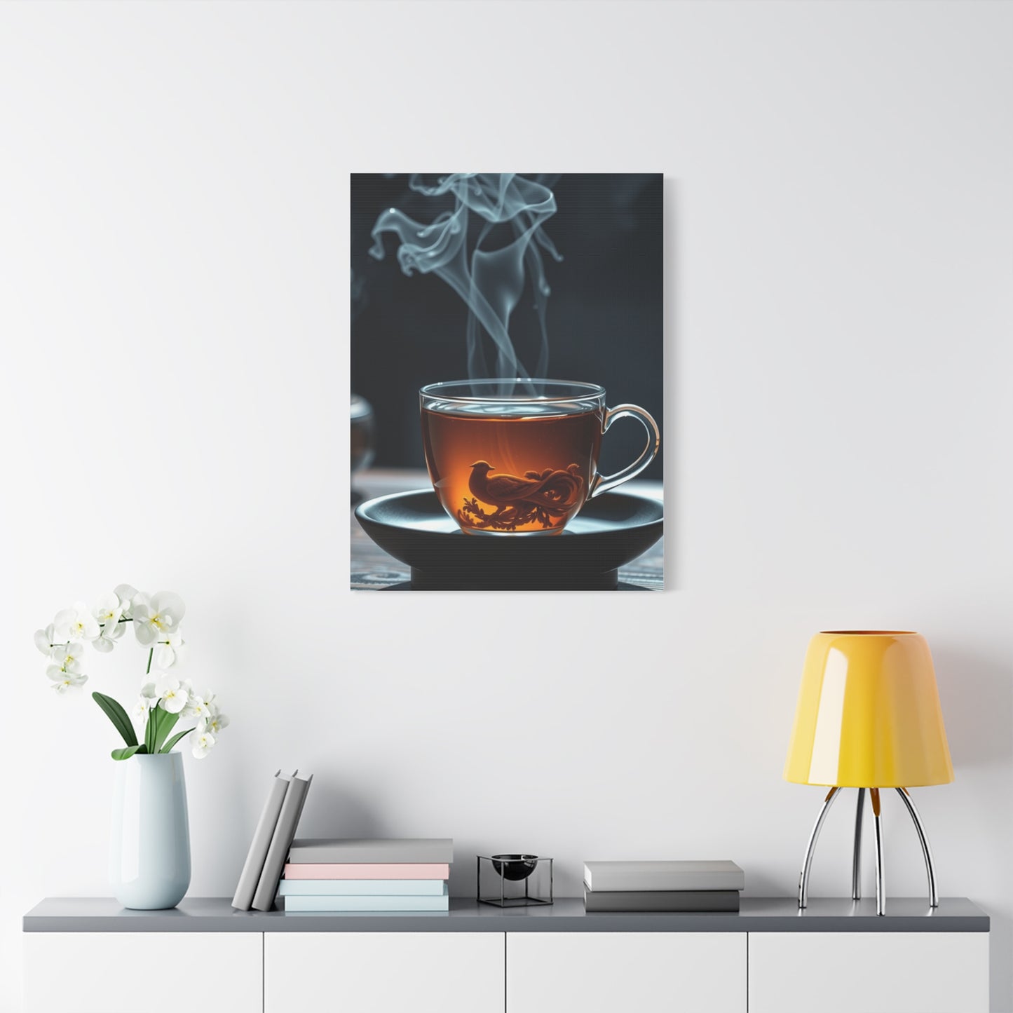 Tea Art Refined Canvas Wall Art & Canvas Print