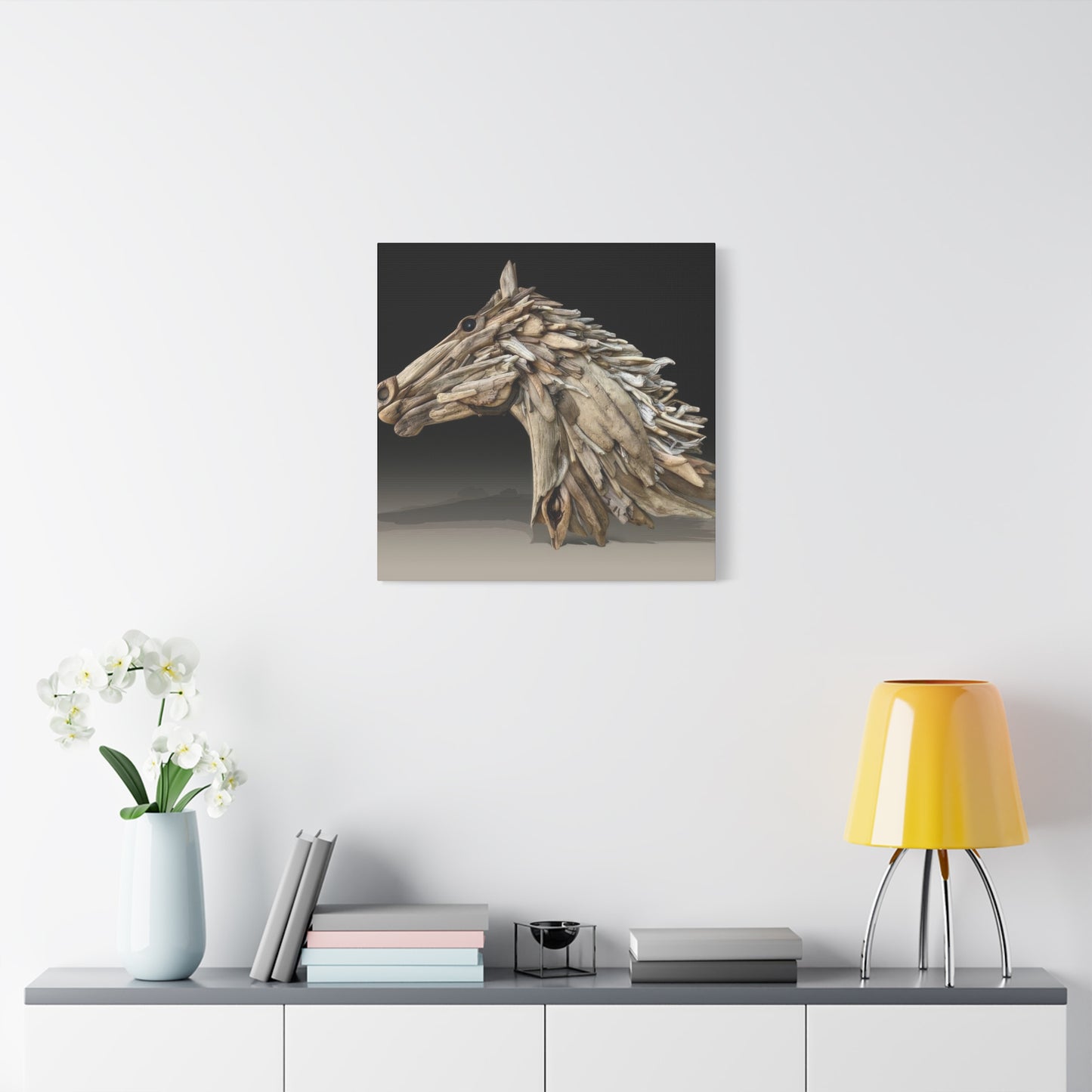 Driftwood Horse Head Wall Art & Canvas Prints