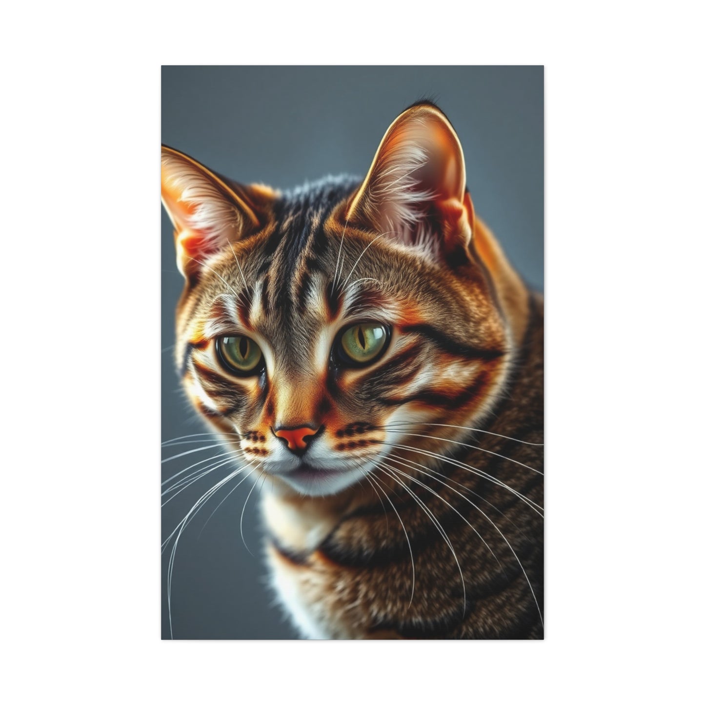 Tabby Cat Art Supreme Gallery Wall Art & Canvas Print