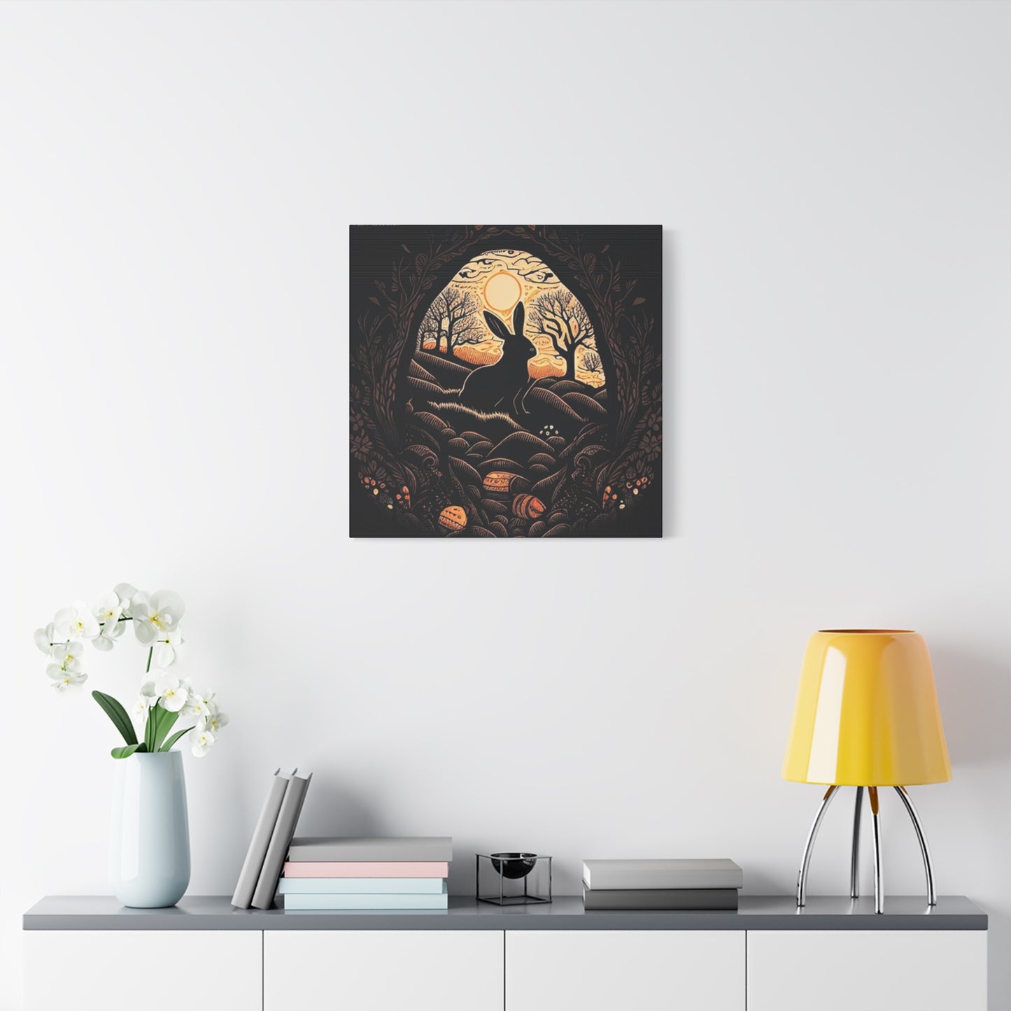Dark Aura Rabbit Wall Art & Canvas Prints