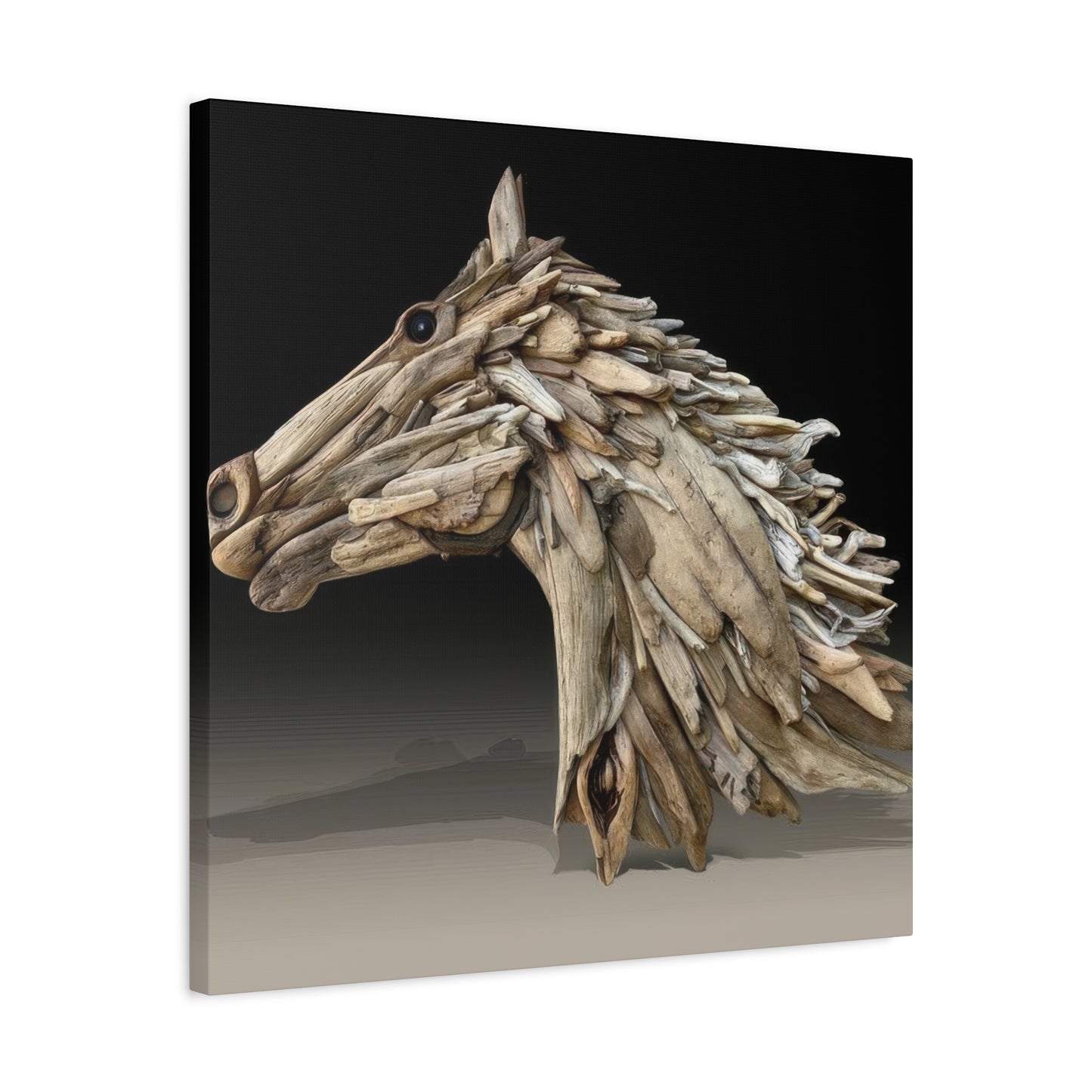 Driftwood Horse Head Wall Art & Canvas Prints