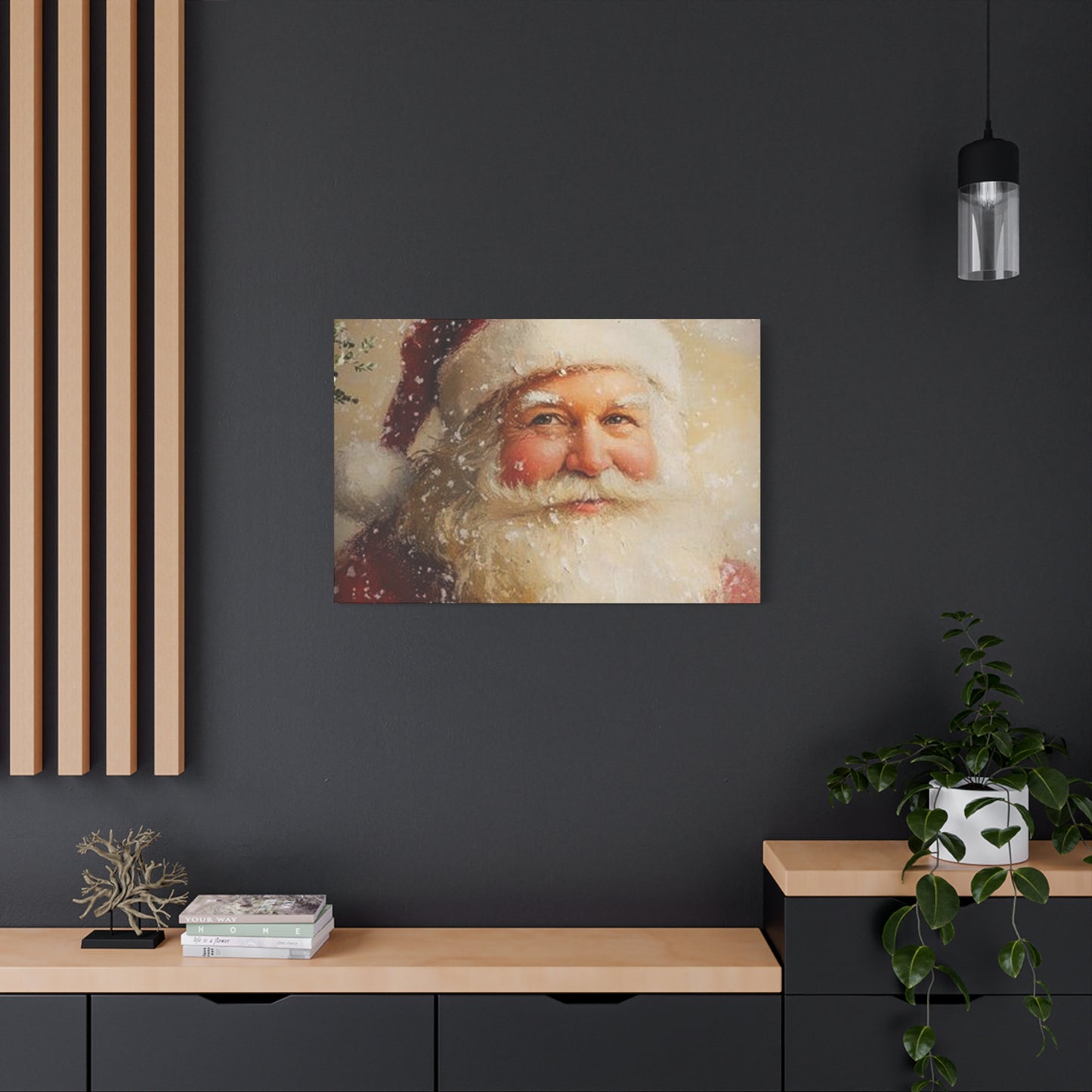 Happy Santa Claus Wall Art & Canvas Prints